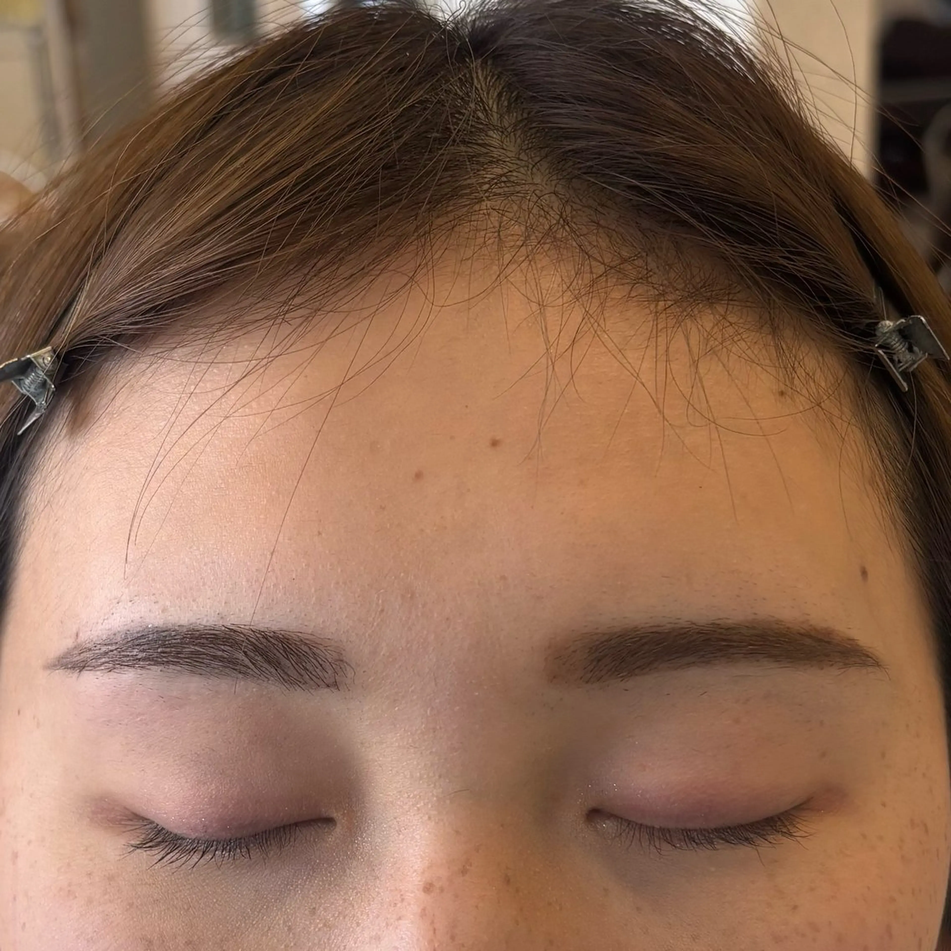 アイブロウ 艶カラー  髪質改善 🍓苺奈のヘアスタイル