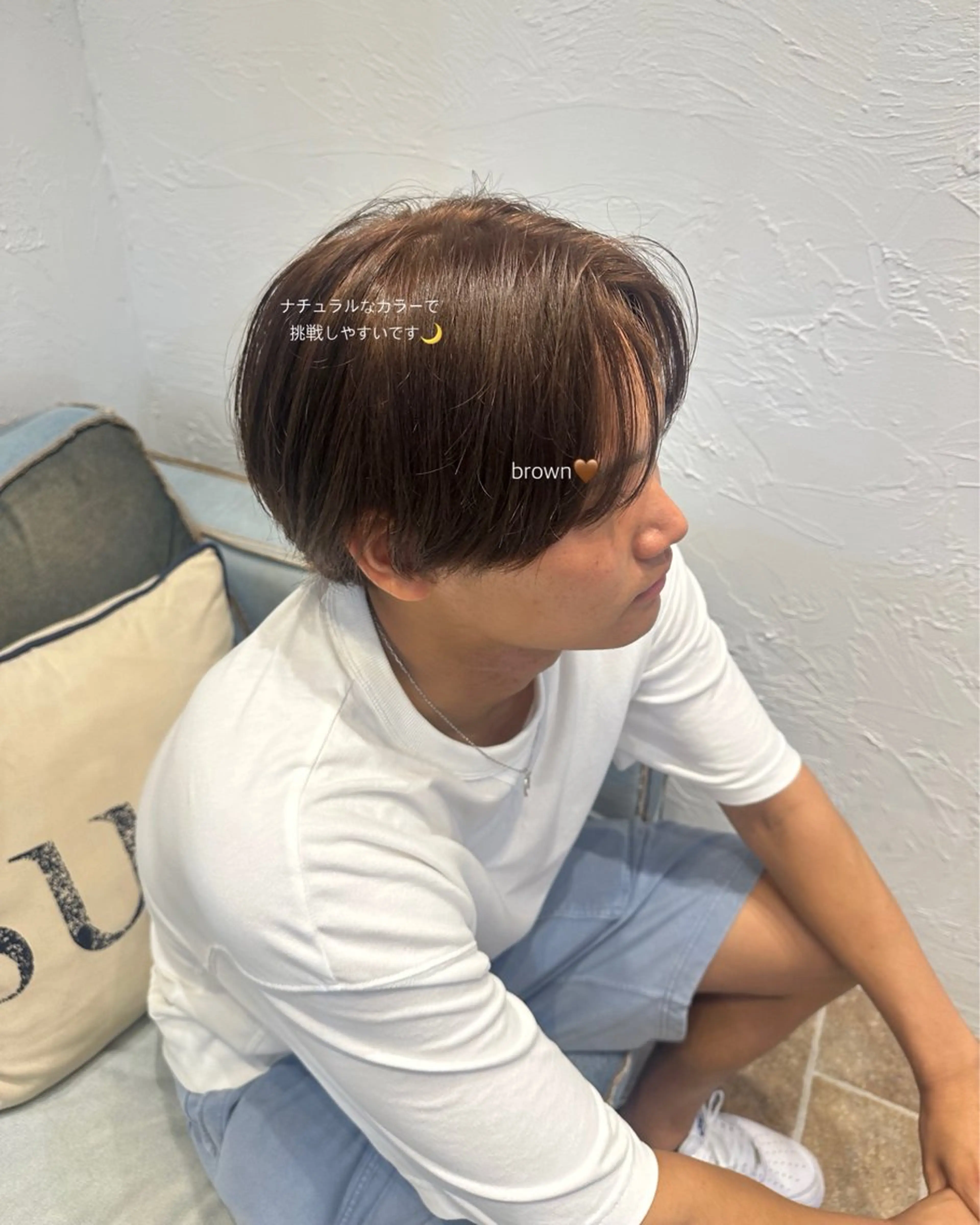 カラー メッシュ 🍓イチゴ/透明感 /カラーモデル🍓のヘアスタイル