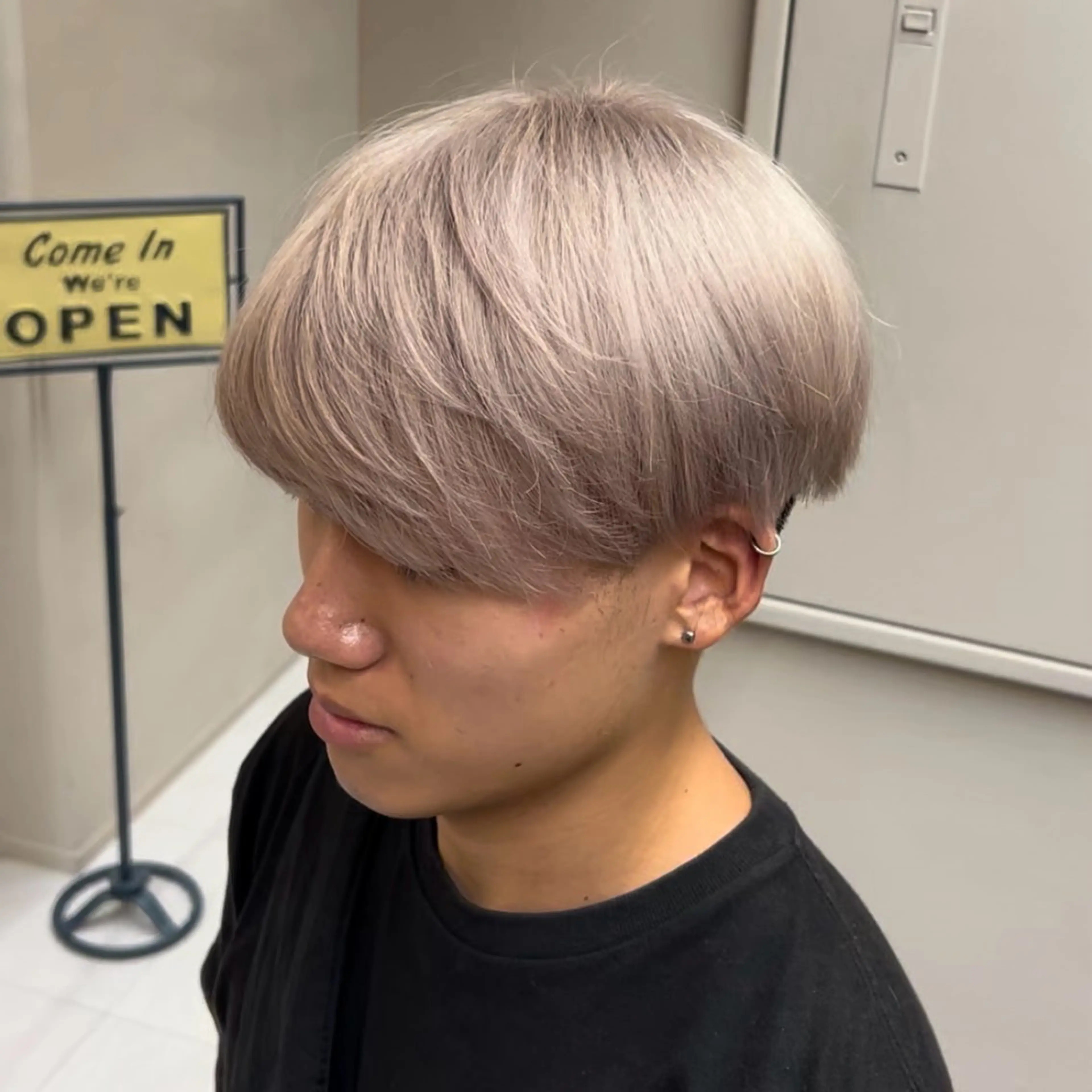 カラー メンズ ヘアカラー メンズハイライト／ メンズブリーチカラーのヘアスタイル