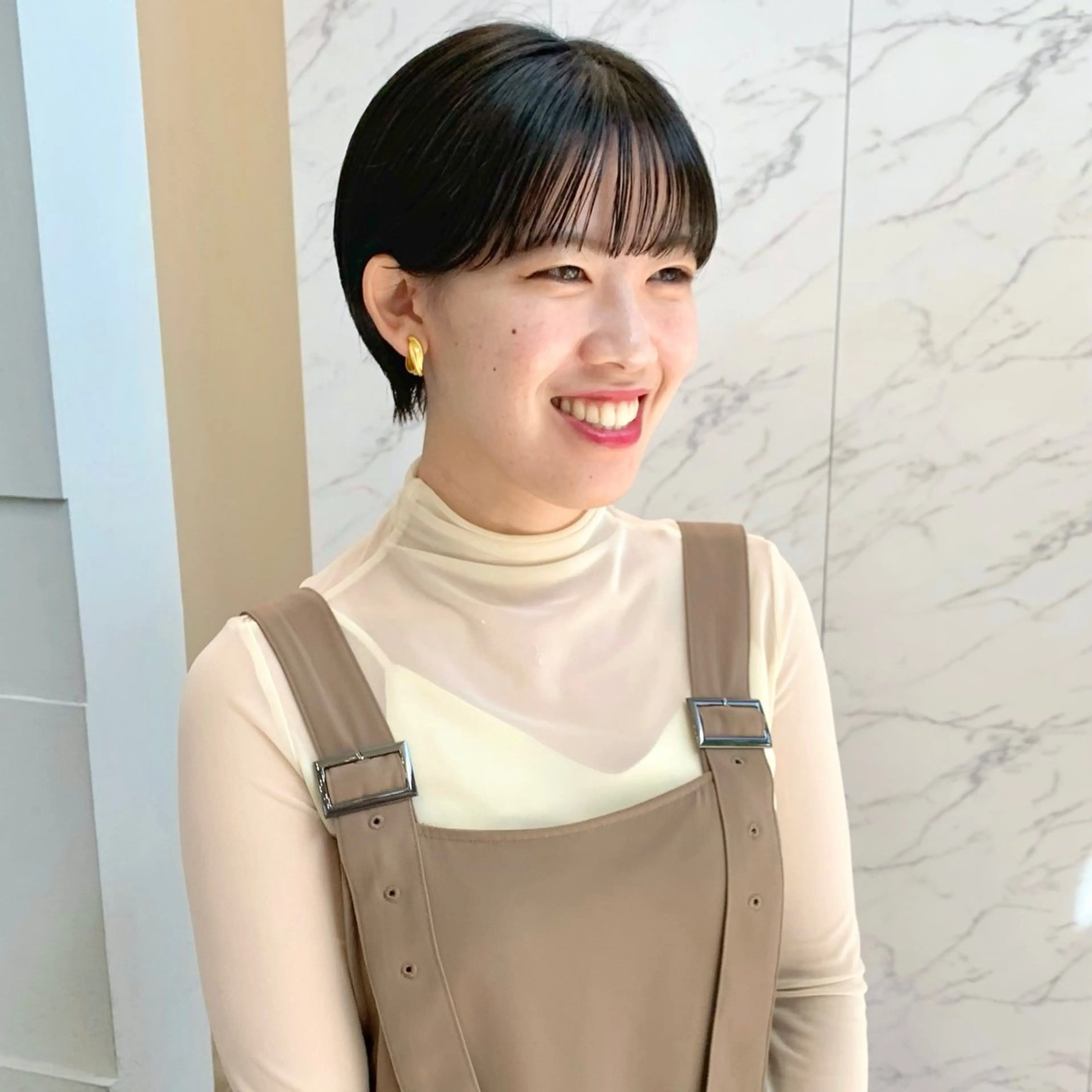 ショート aoi /パーマ /まるみショートのヘアスタイル