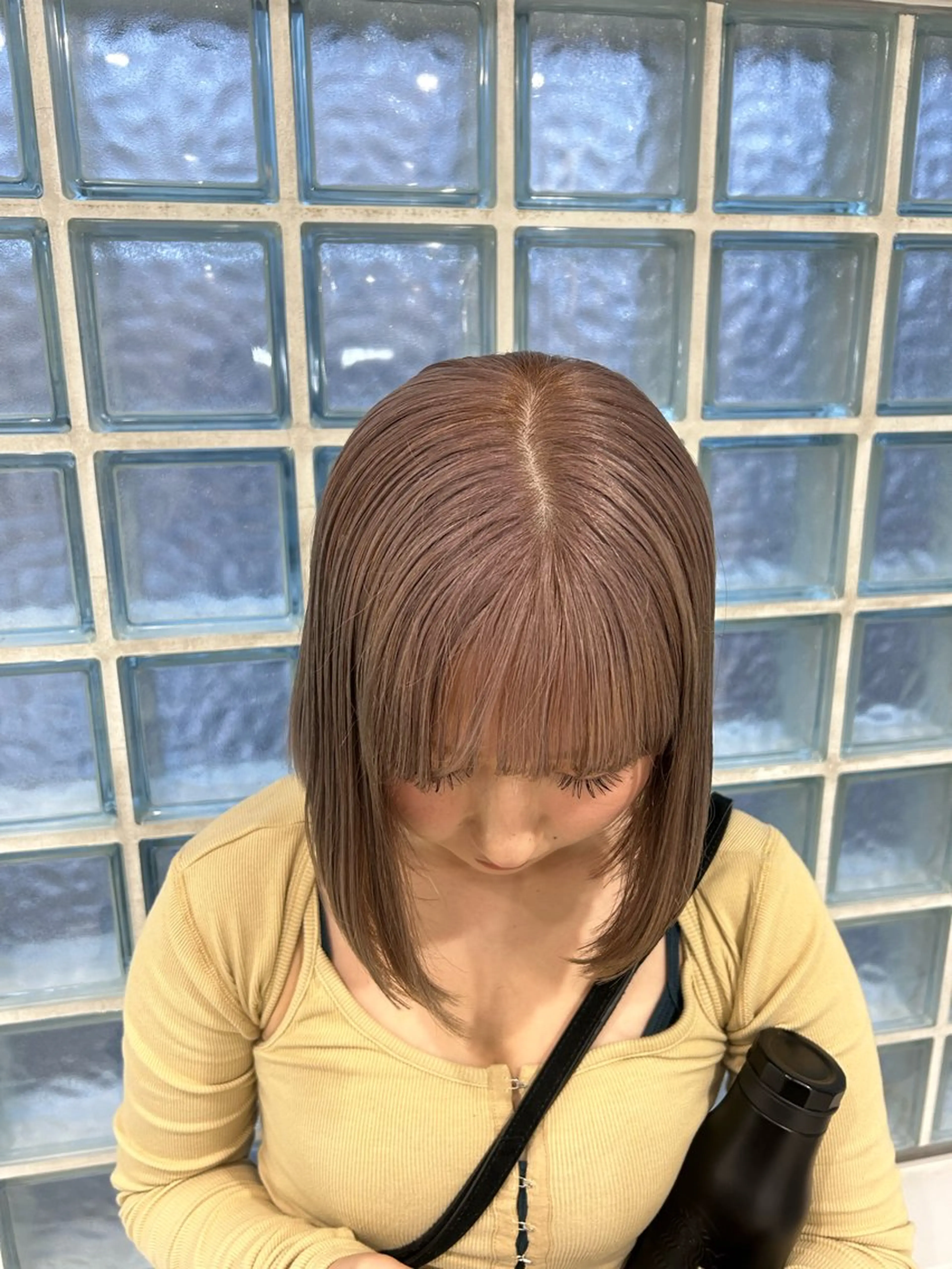 ショート カラー 愛結 暖色カラー🎀🩰のヘアスタイル