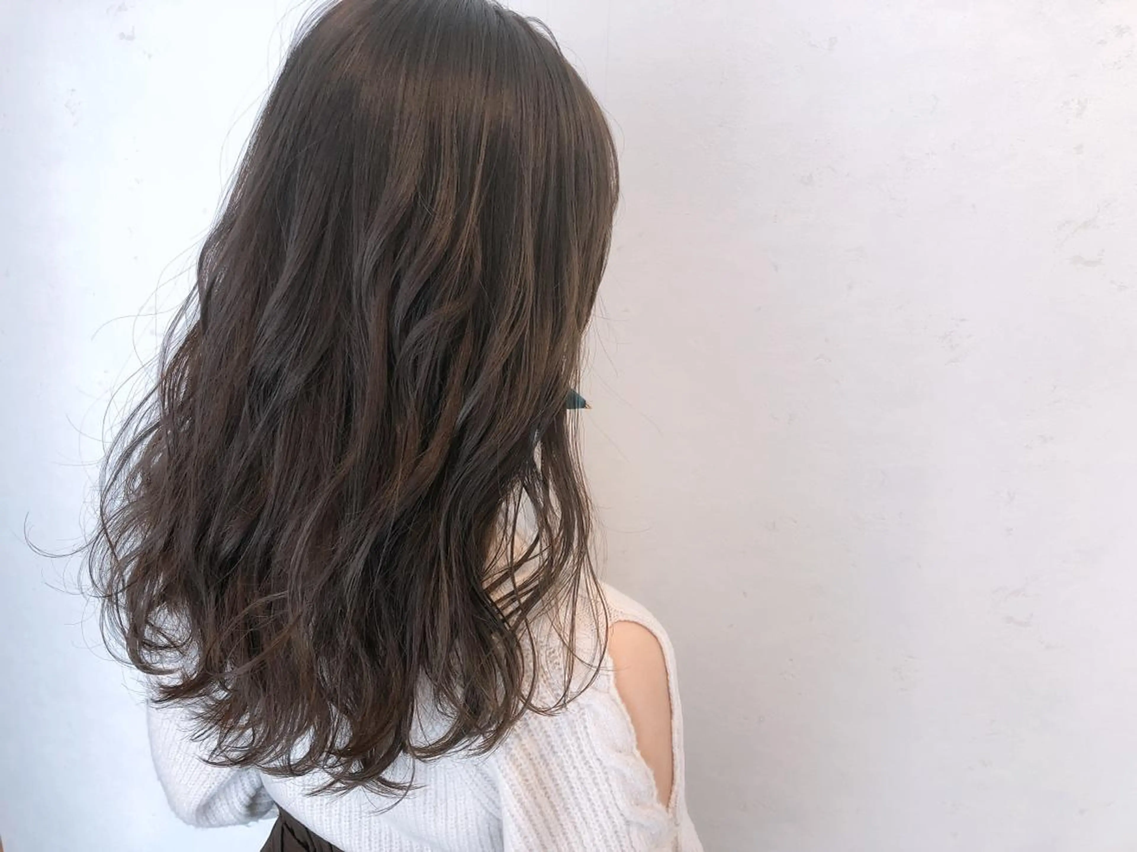 セミロング カラー The book hand salon所属・伊藤 さやかのヘアスタイル