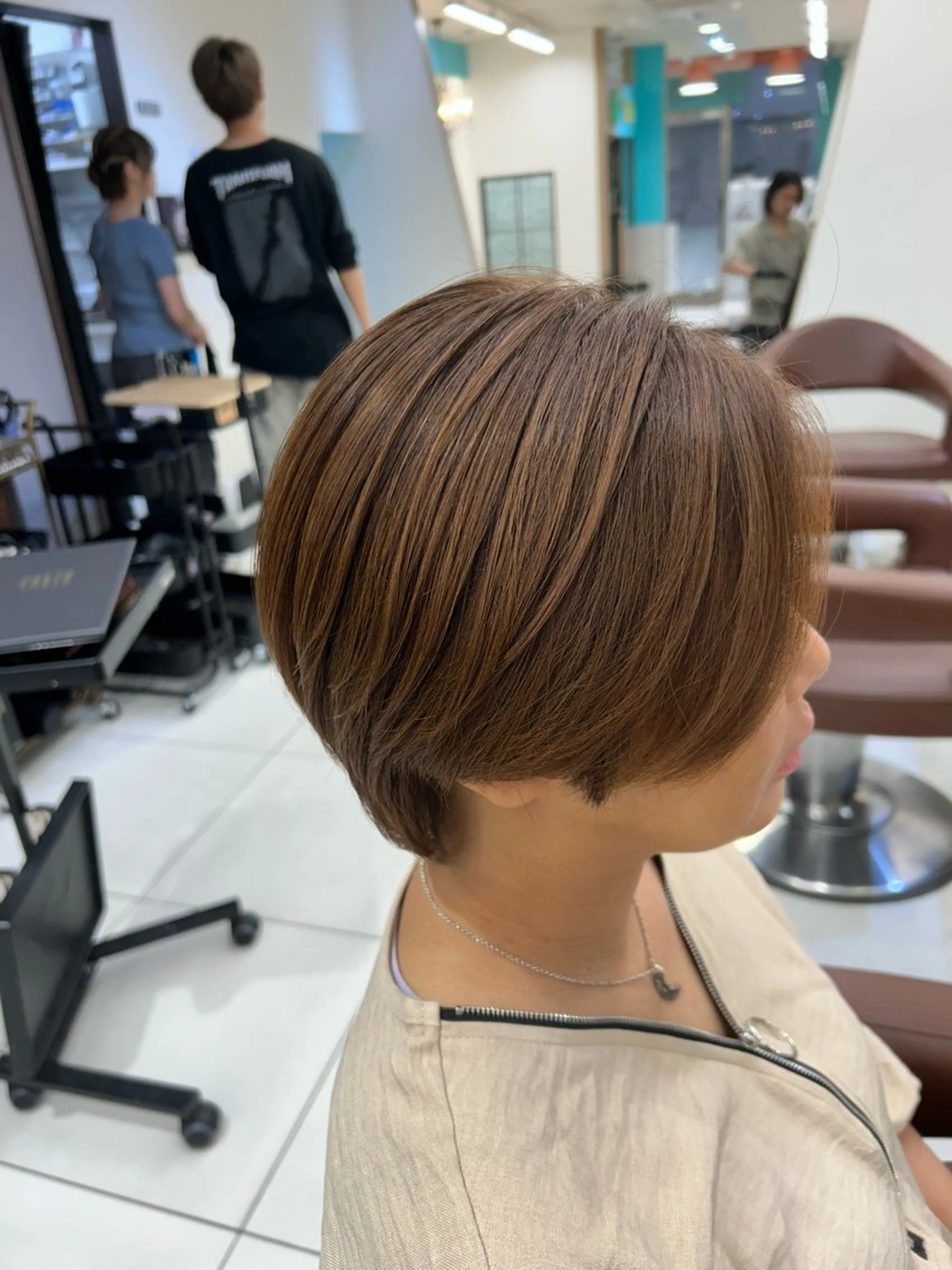 ショート 星加 理希のヘアスタイル