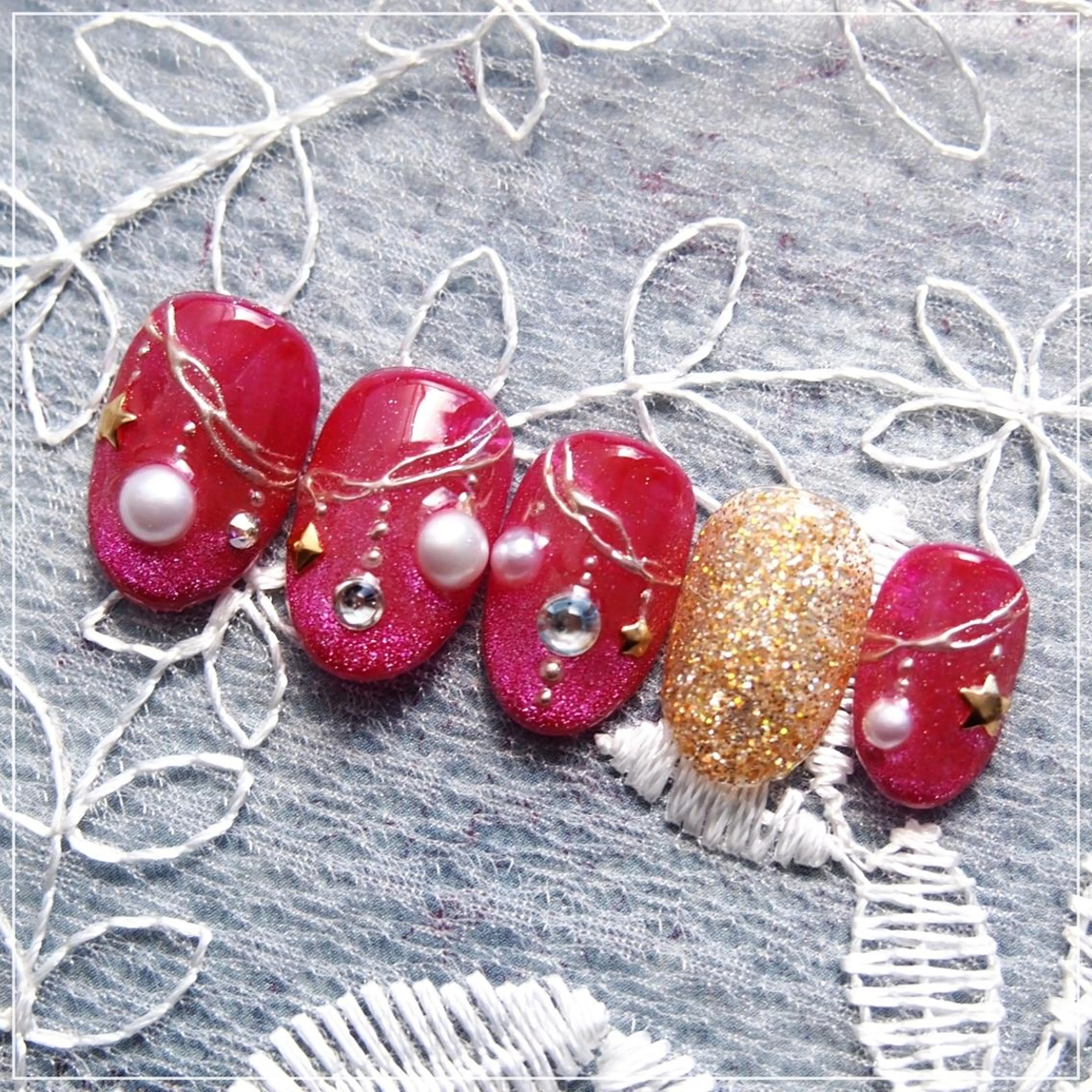 ネイル ハンドネイル 山田 麻衣のネイルデザイン