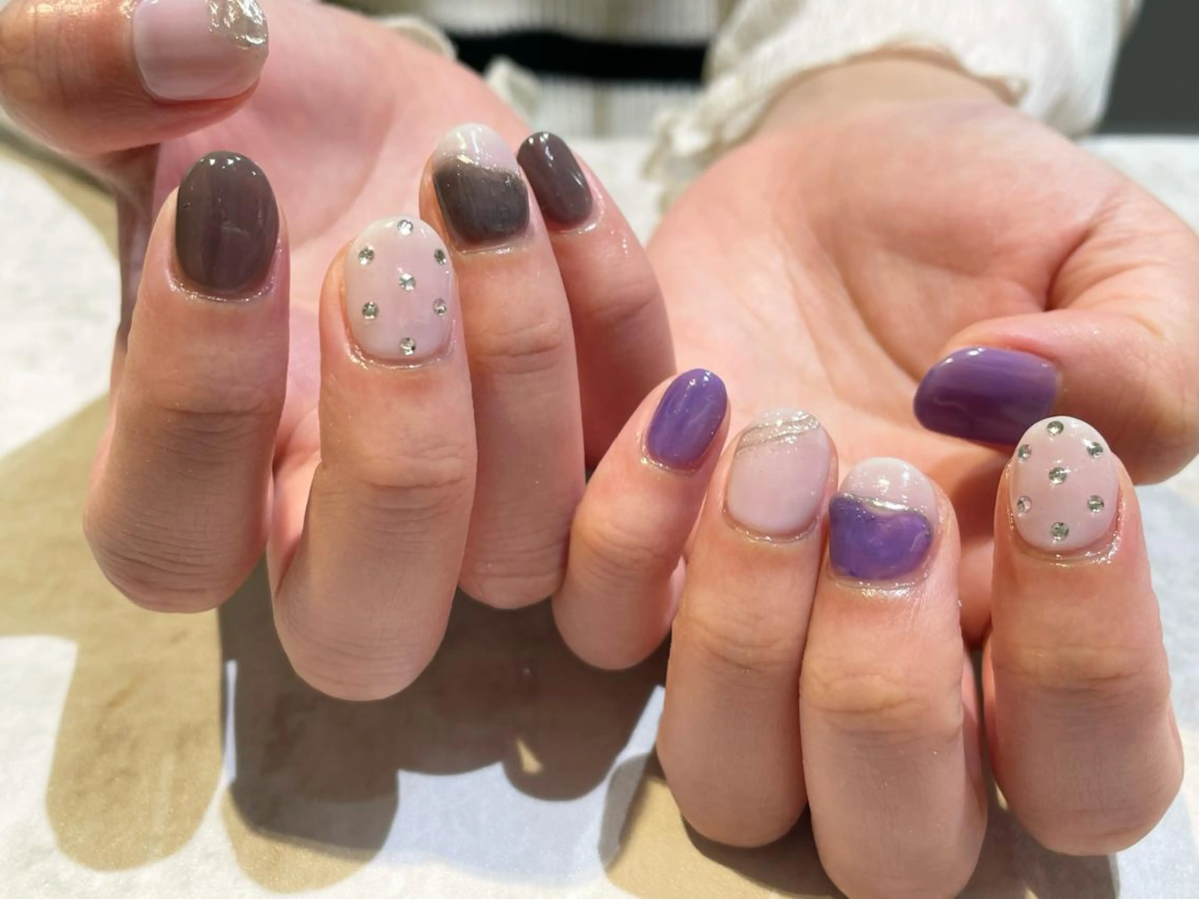 ネイル 舞田 苑香のネイルデザイン