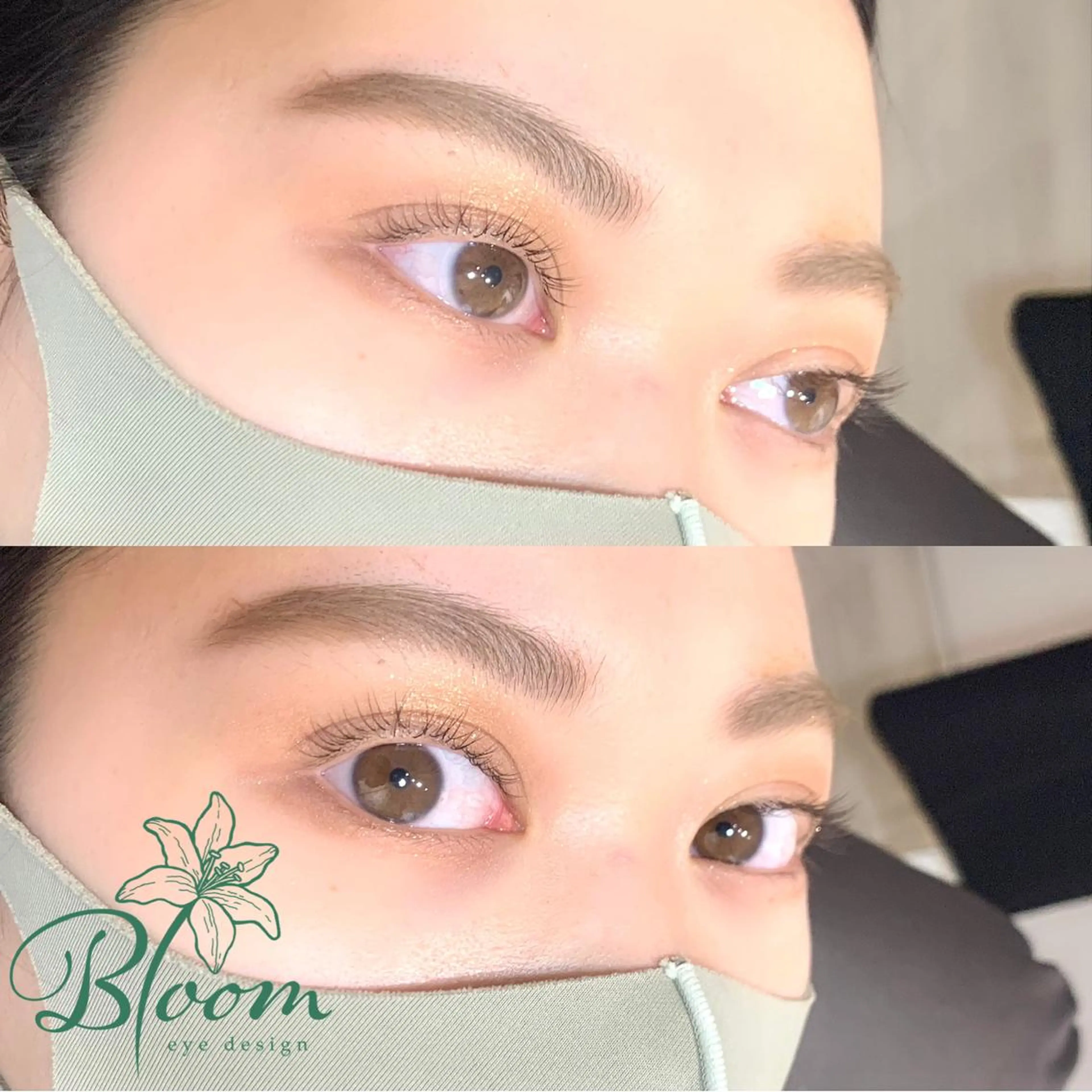 【モデル様】シングルラッシュ100本（オフ込み）の写真