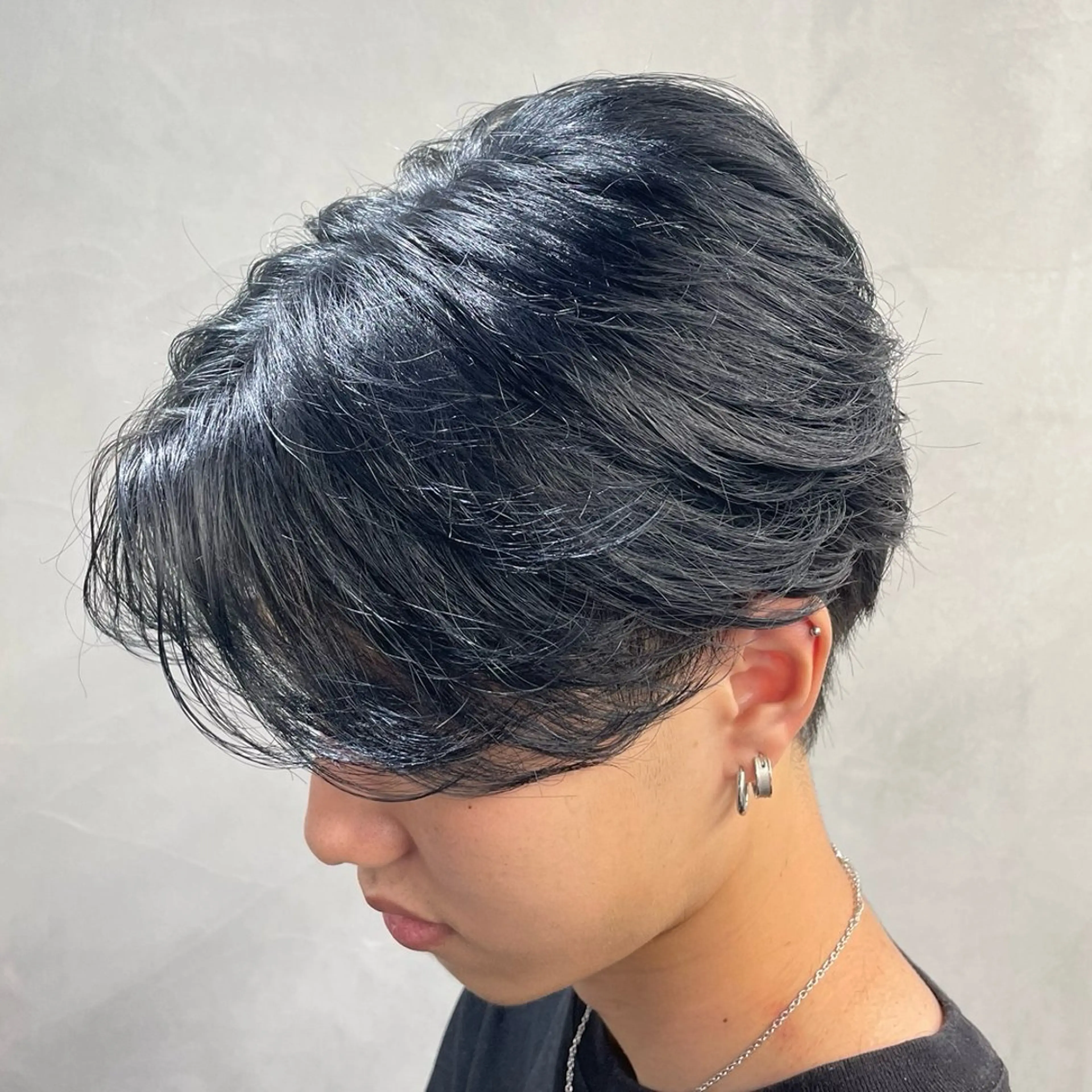 ミディアム カラー ヘアアレンジ メンズ fifth Tokyo所属・fifth 石川 凪のヘアスタイル