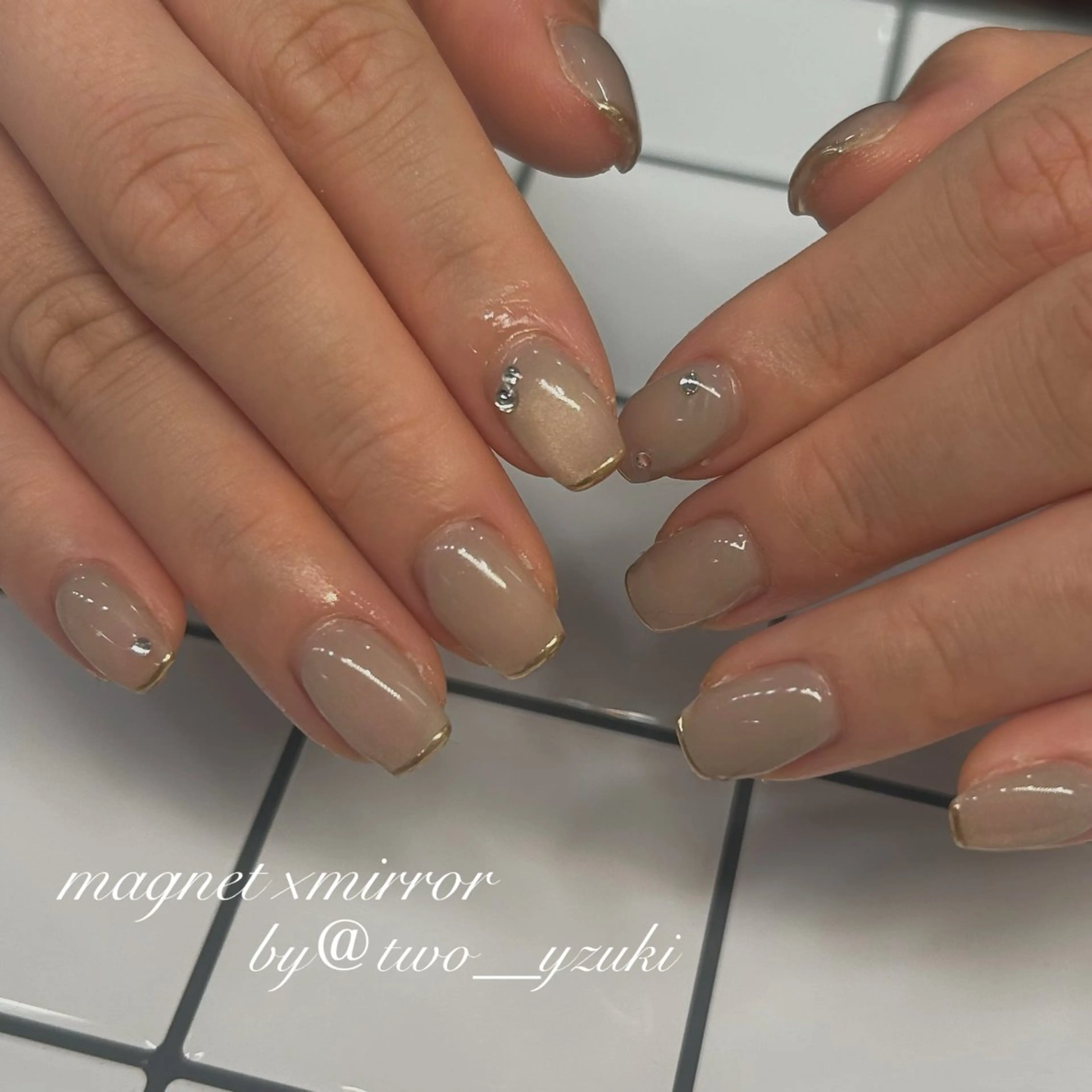 ネイル ハンドネイル Two YUZUKIのネイルデザイン