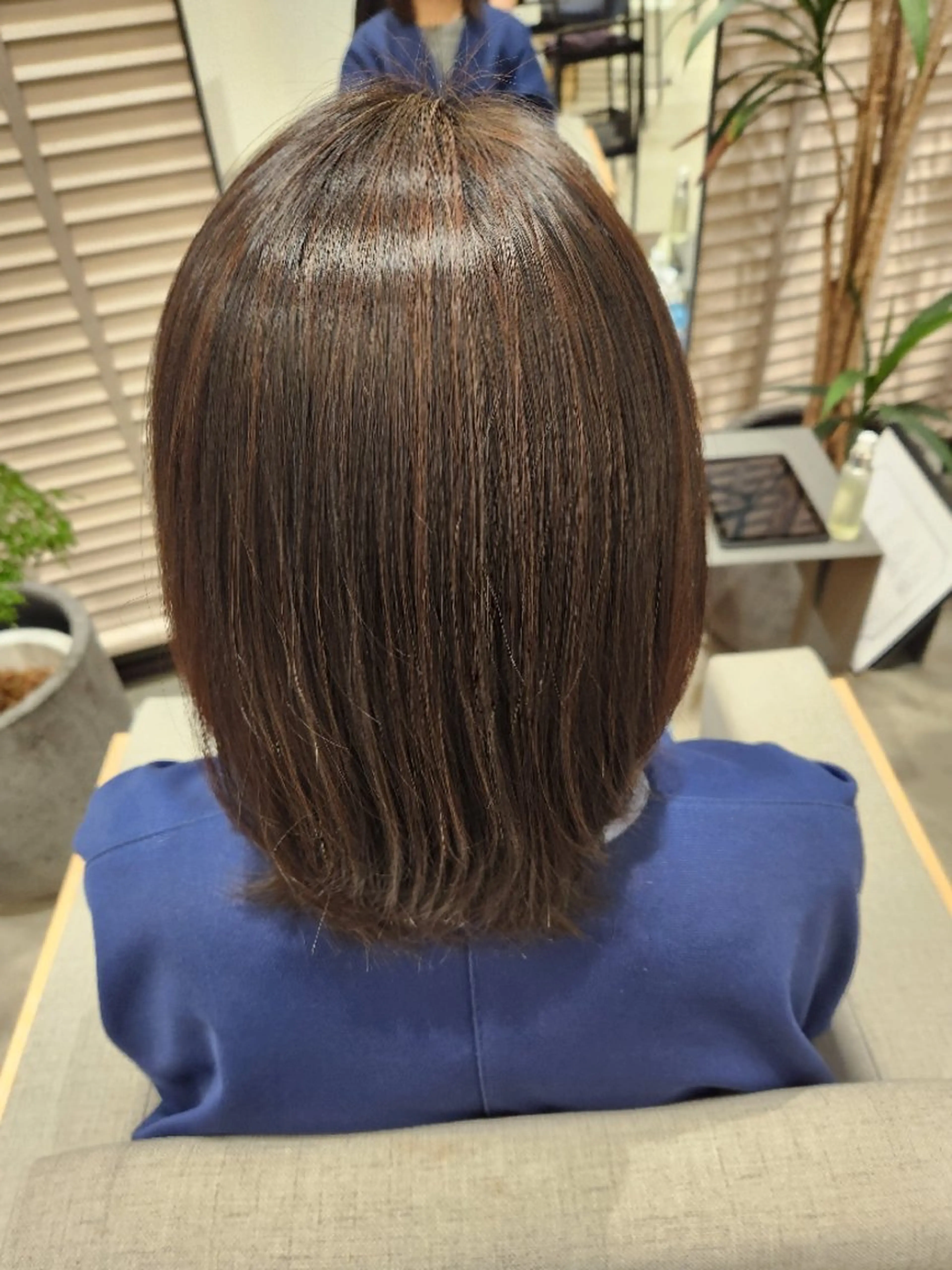 ミディアム カラー ヘアカラー 💜艶髪カラー💜 🎶富川美希🎶のヘアスタイル