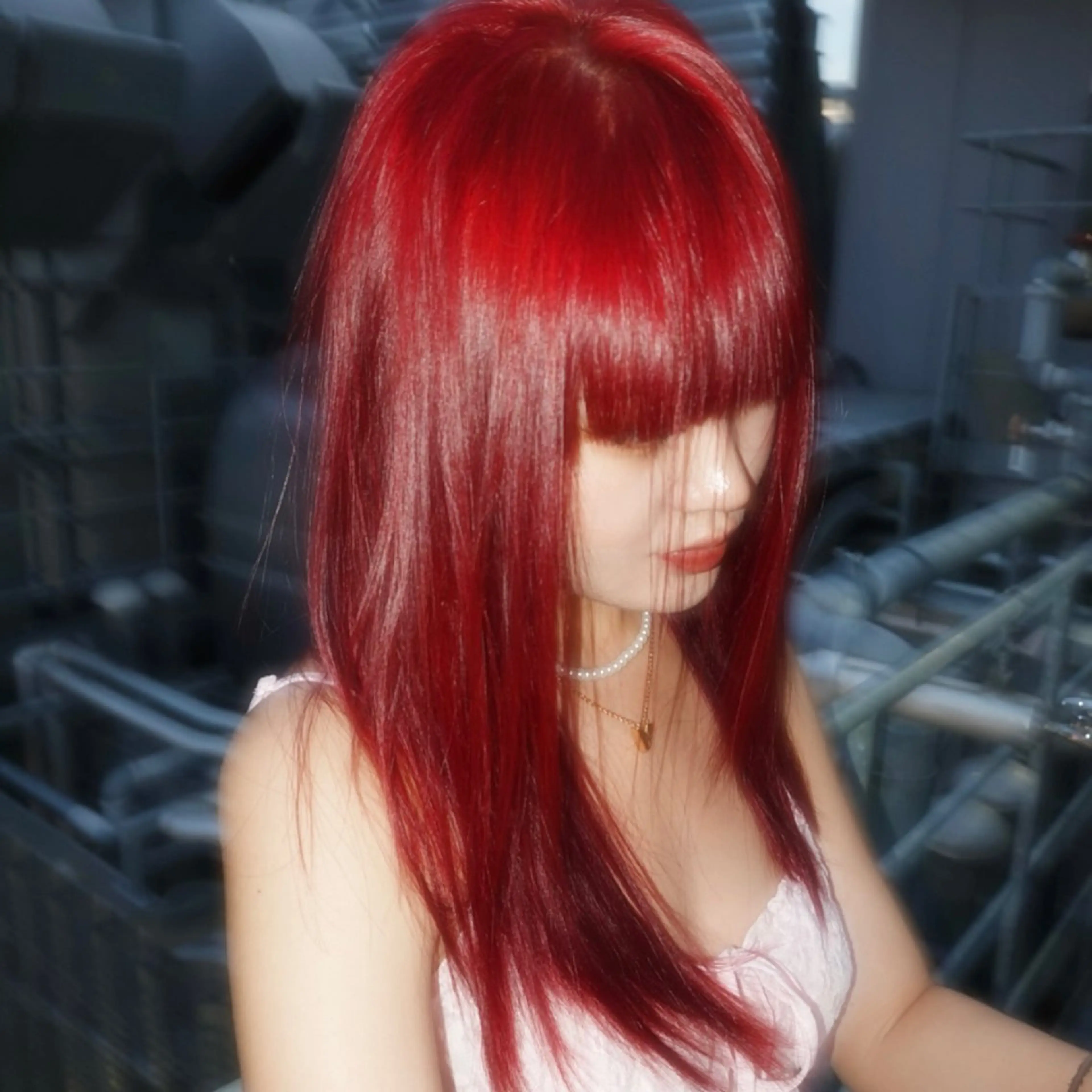 ロング カラー ヘアカラー bloc japon所属・ﾌﾞﾚｲｽﾞ˚✧₊⁎ ﾚｲﾔｰToriのヘアスタイル