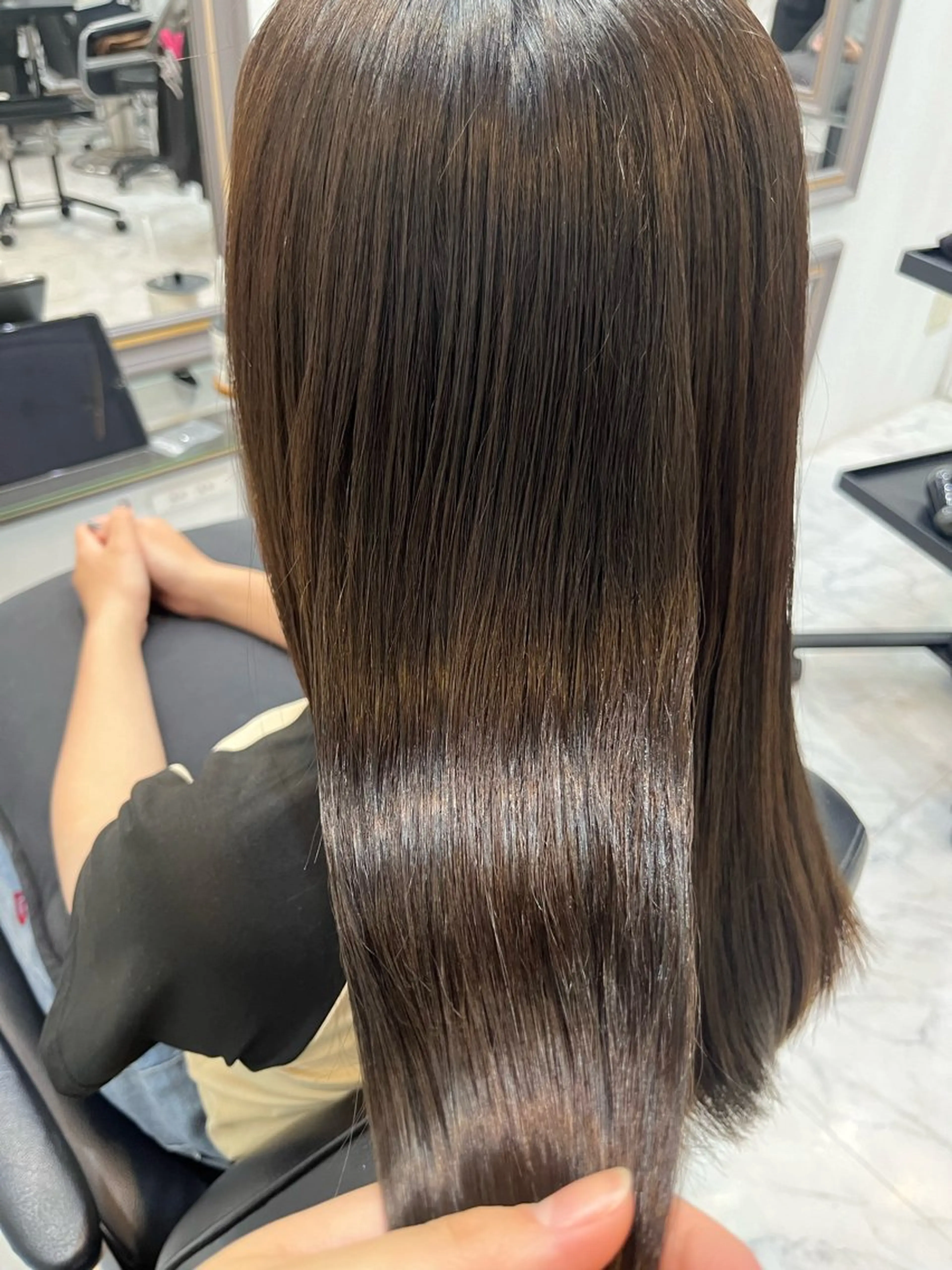 ミディアム カラー トリートメント THE  ESCALA表参道所属・Hana🌷/ 透明感/艶髪/表参道のヘアスタイル