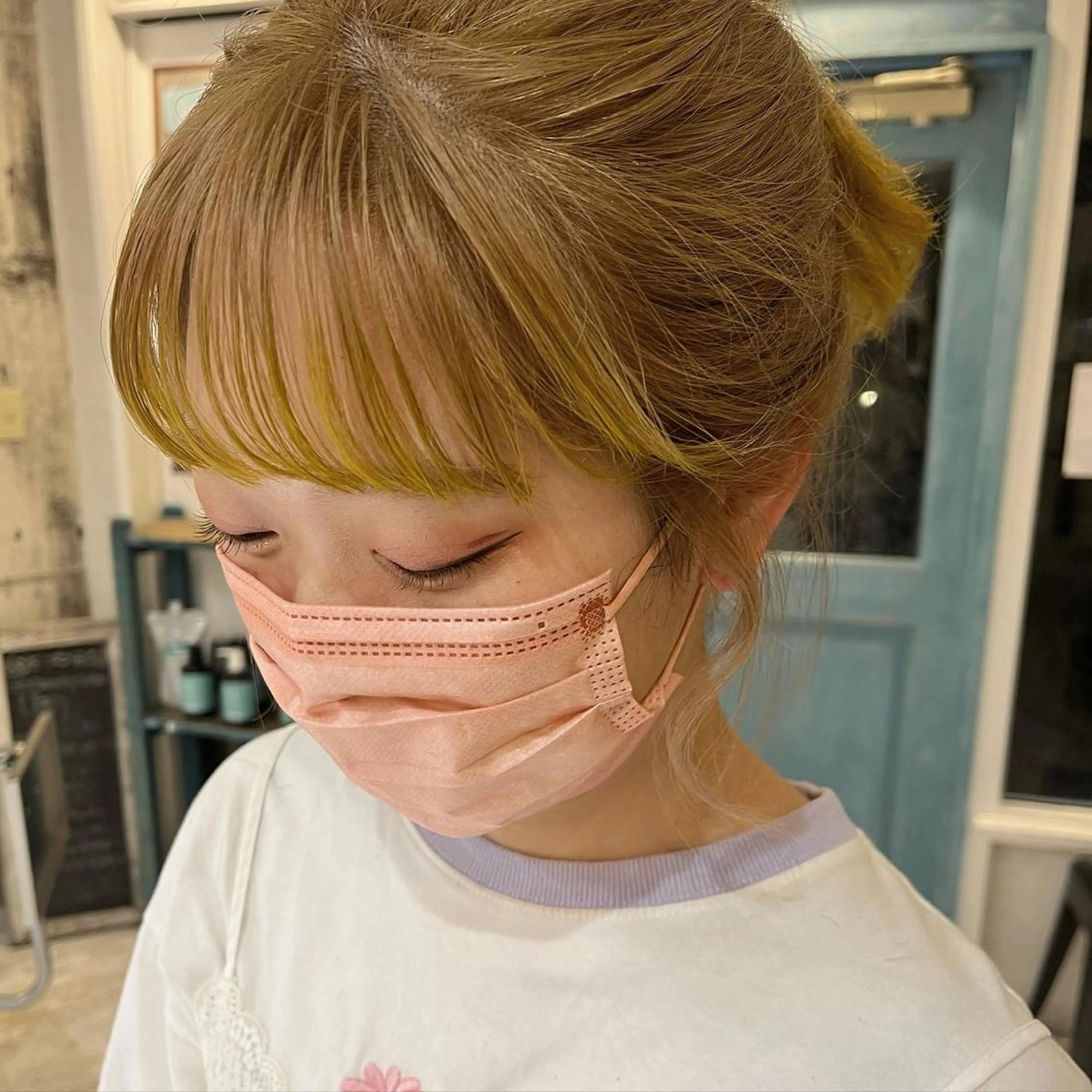 カラー ヤマダ サクラのヘアスタイル