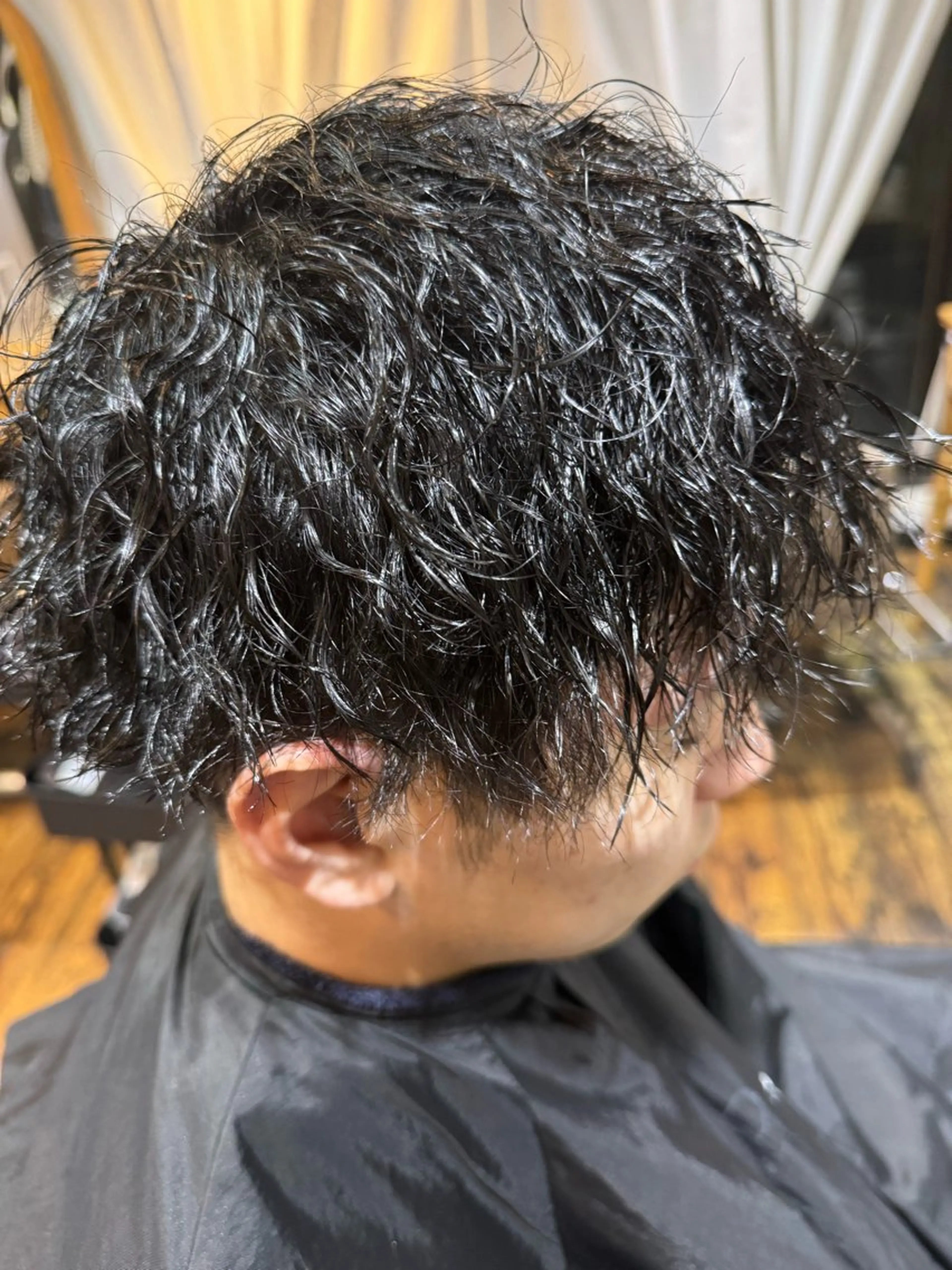 メンズ カット パーマ 松永 かずきのヘアスタイル