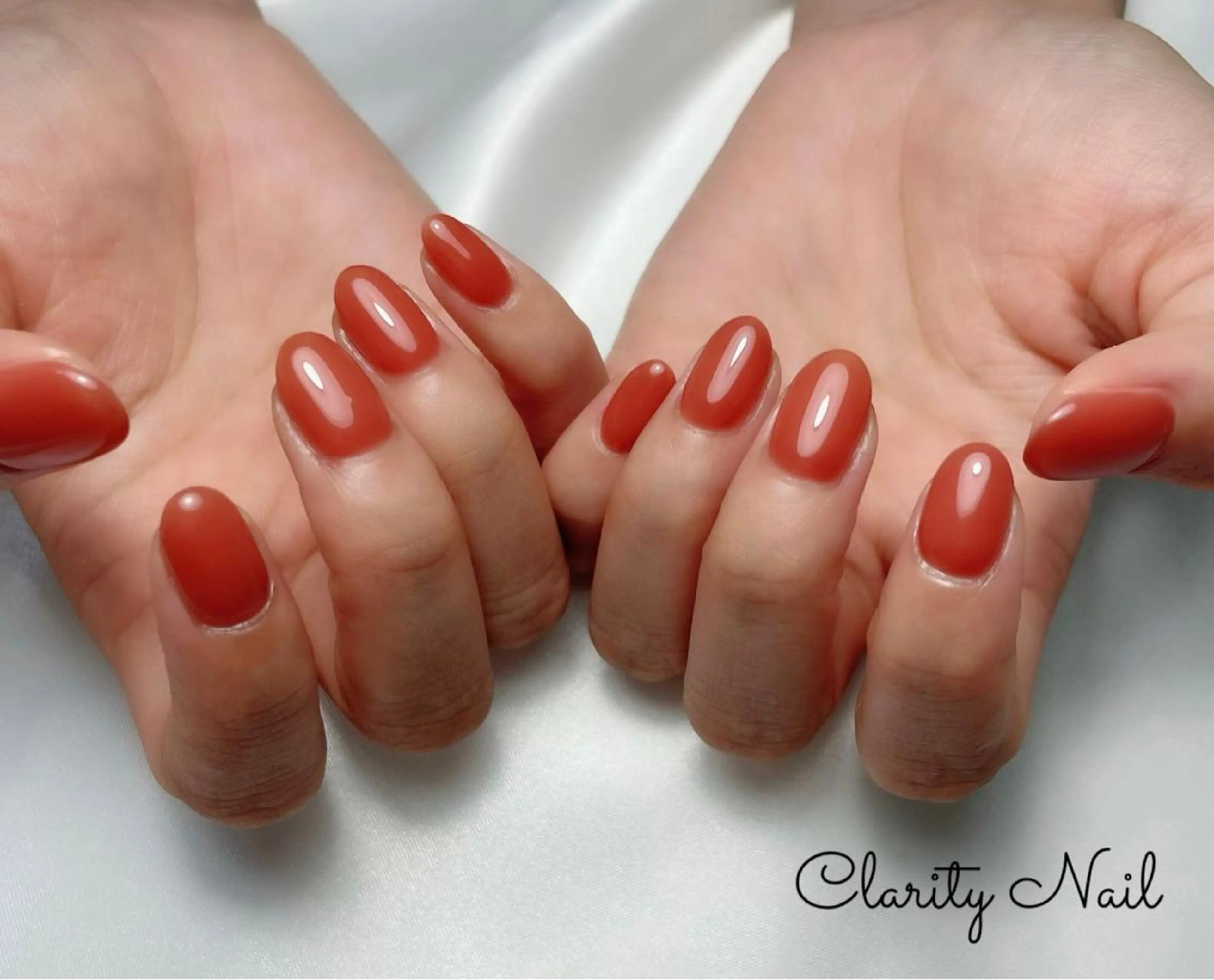 ネイル ワンカラーネイル ハンドネイル Clarity Nailのネイルデザイン