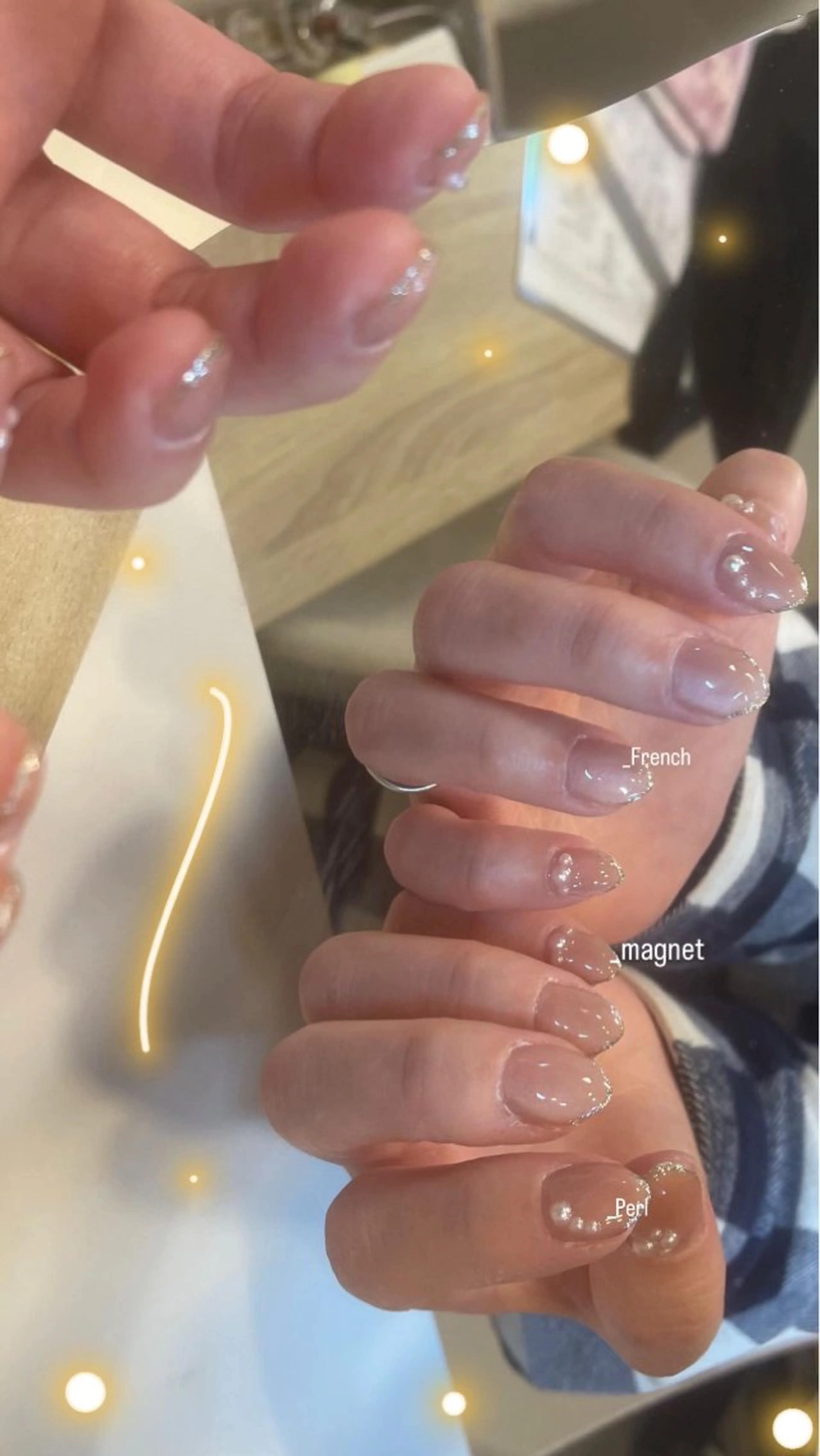 ネイル ハンドネイル フットネイル 斎藤 桃華のネイルデザイン