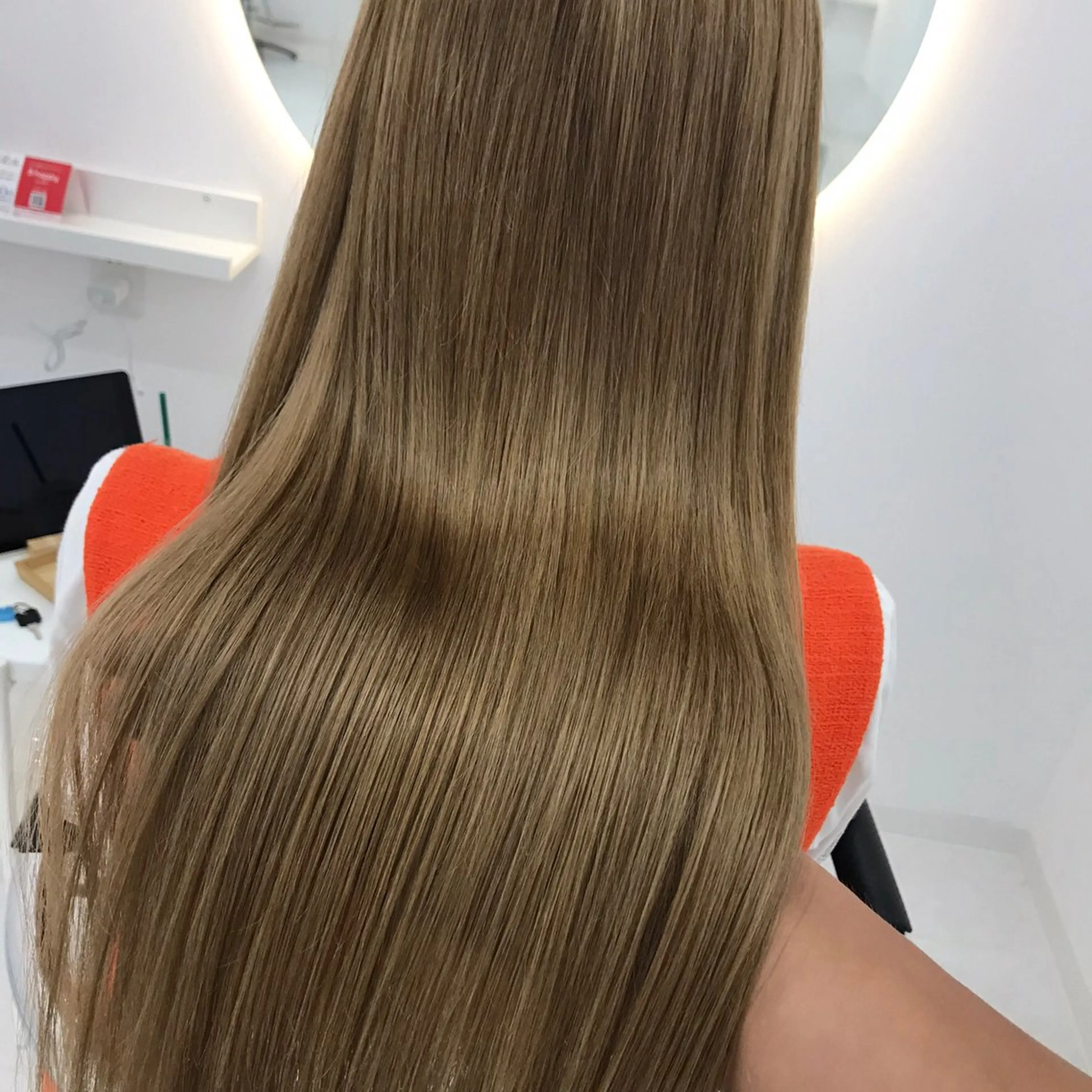 ロング カット 縮毛矯正 トリートメント 天王寺の美容師 わだひろしのヘアスタイル