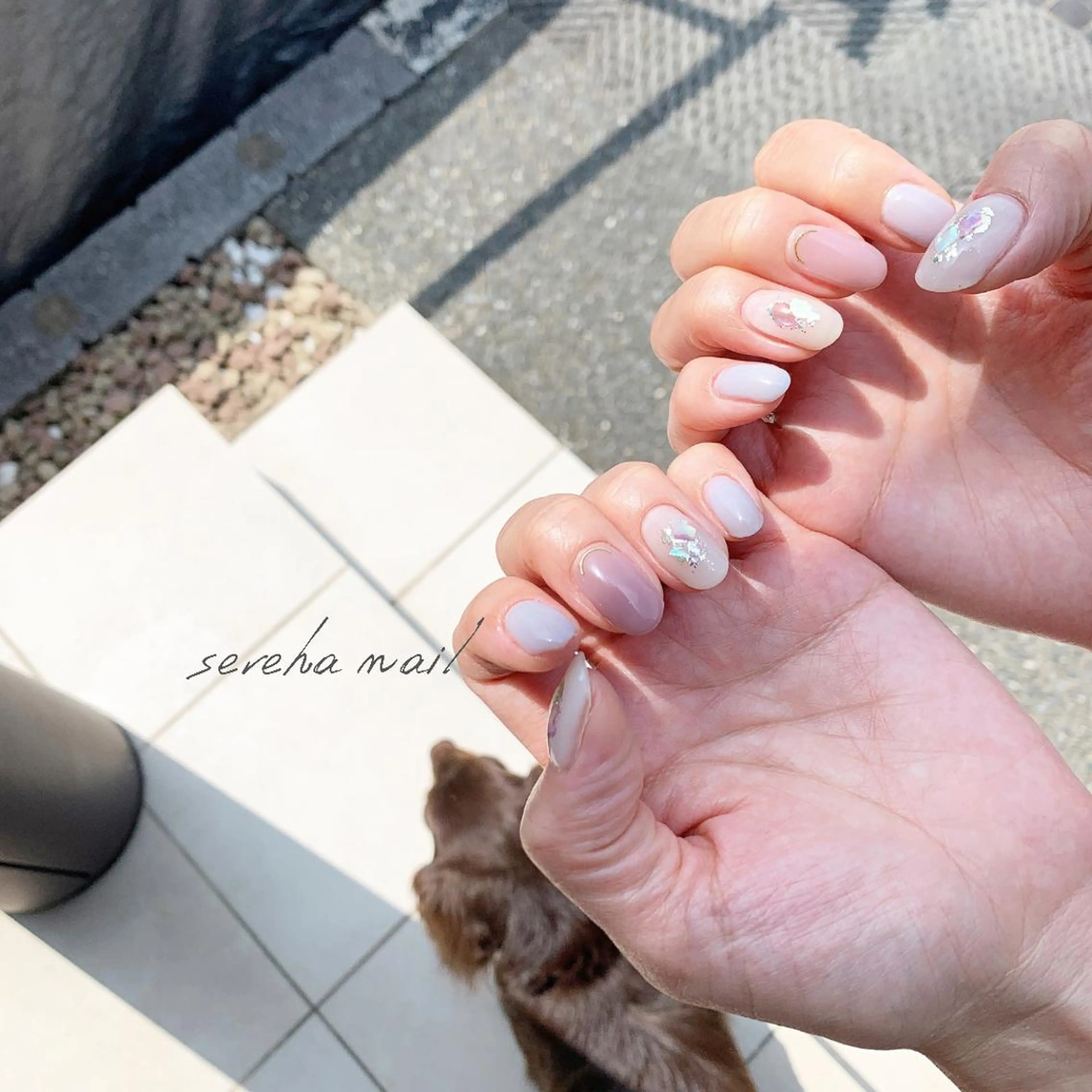 ネイル 持ち込み sereha nailのネイルデザイン
