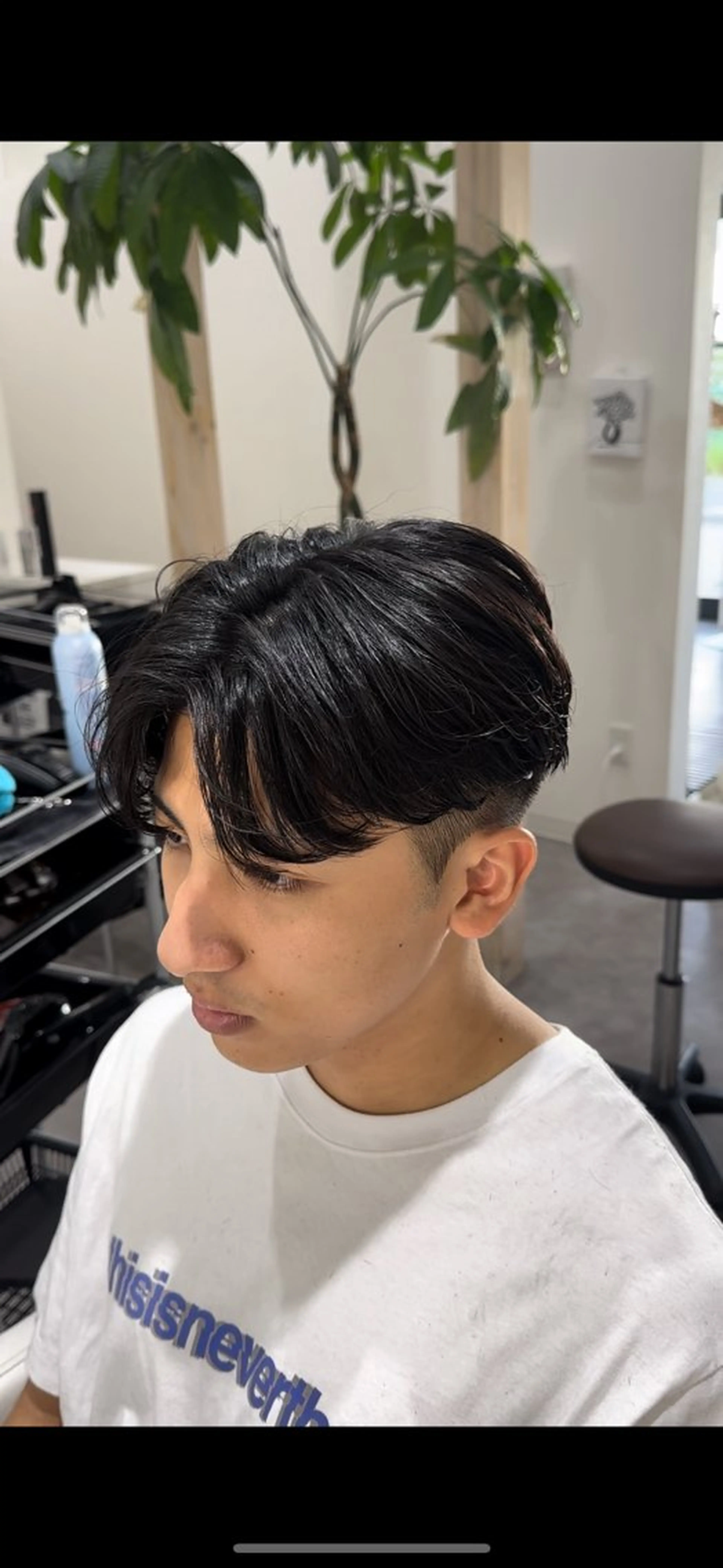 ショート パーマ メンズ メンズ韓国風 メンズパーマ 韓国風ヘア パーマ メンズ専門美容師／ メンズパーマ／森口のヘアスタイル