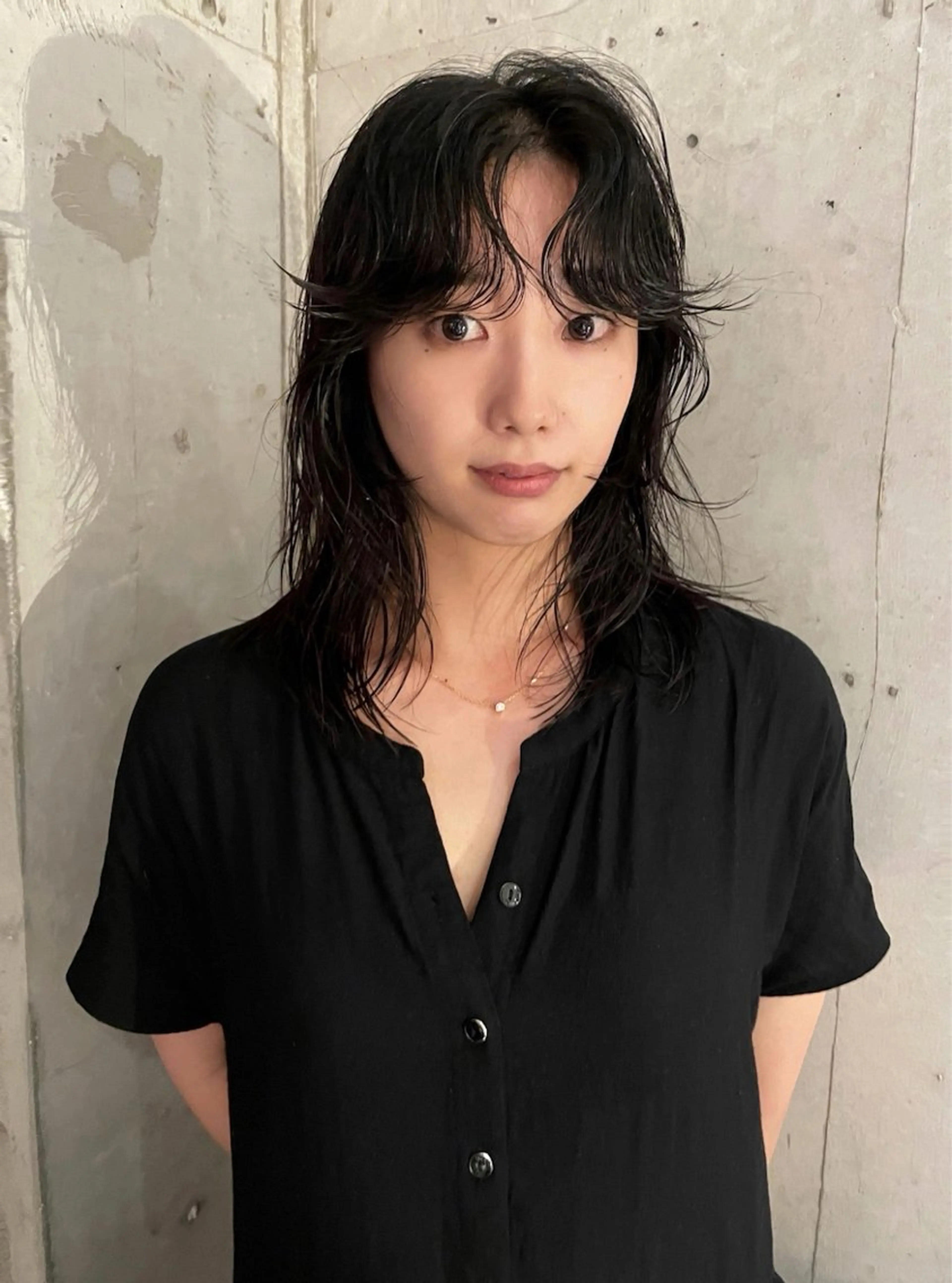 ミディアム カット パーマ sano rikitoのヘアスタイル