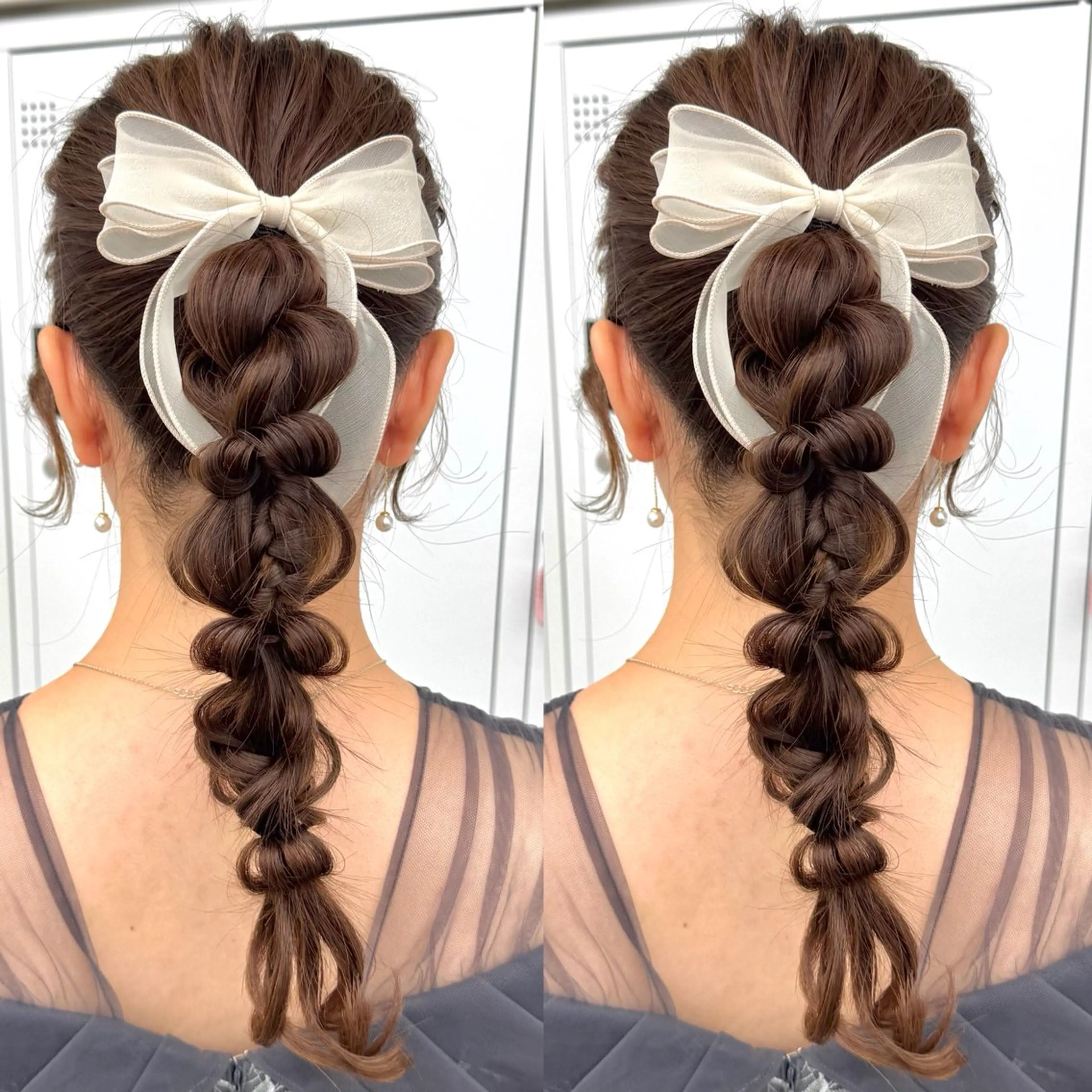 ロング ヘアアレンジ ヘアセット ヘアメ🎀エクステ 🪽横浜/しほ🧸のヘアスタイル