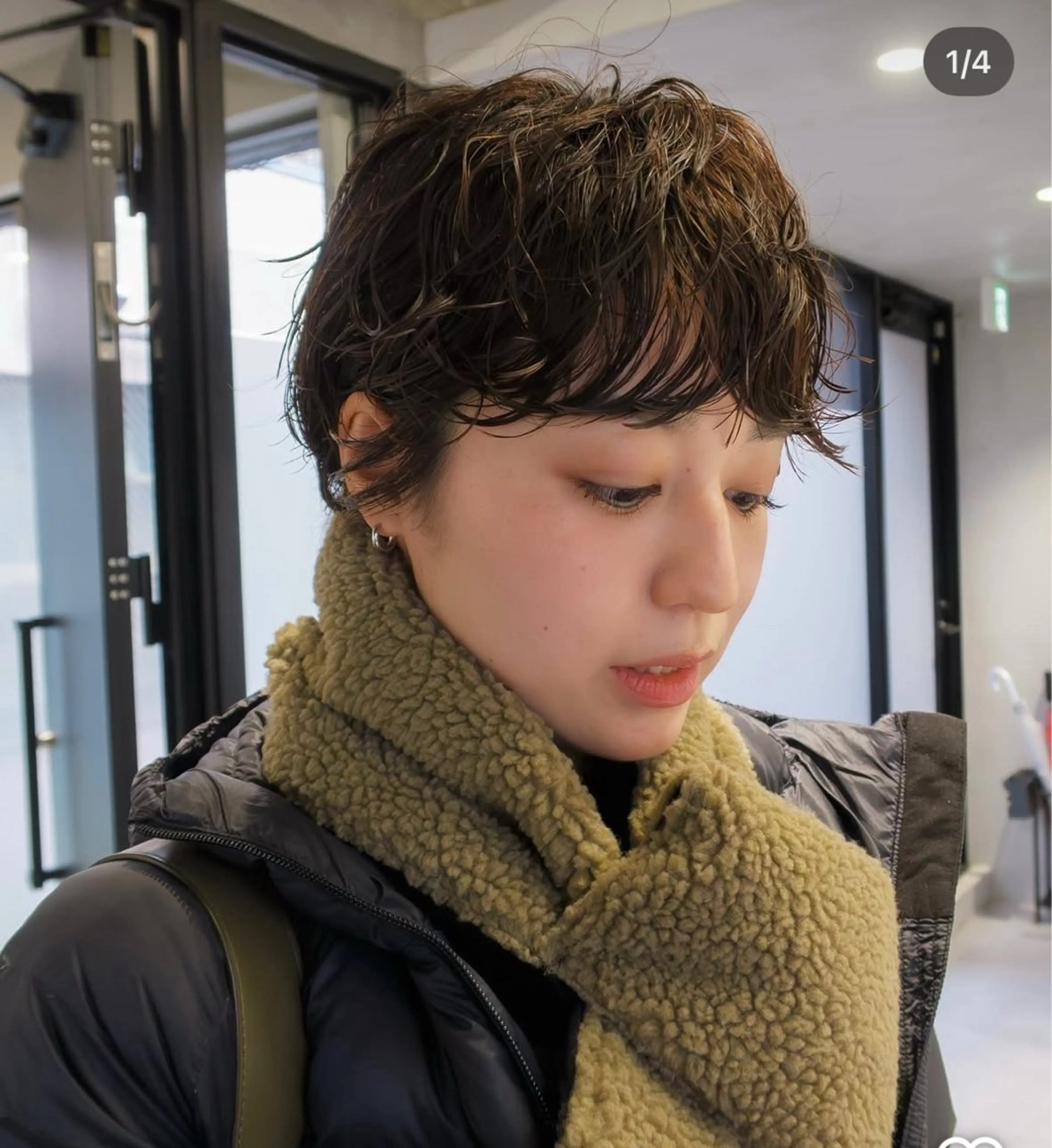 ショート パーマ sand池袋所属・似合わせショート特化 ISAKIのヘアスタイル