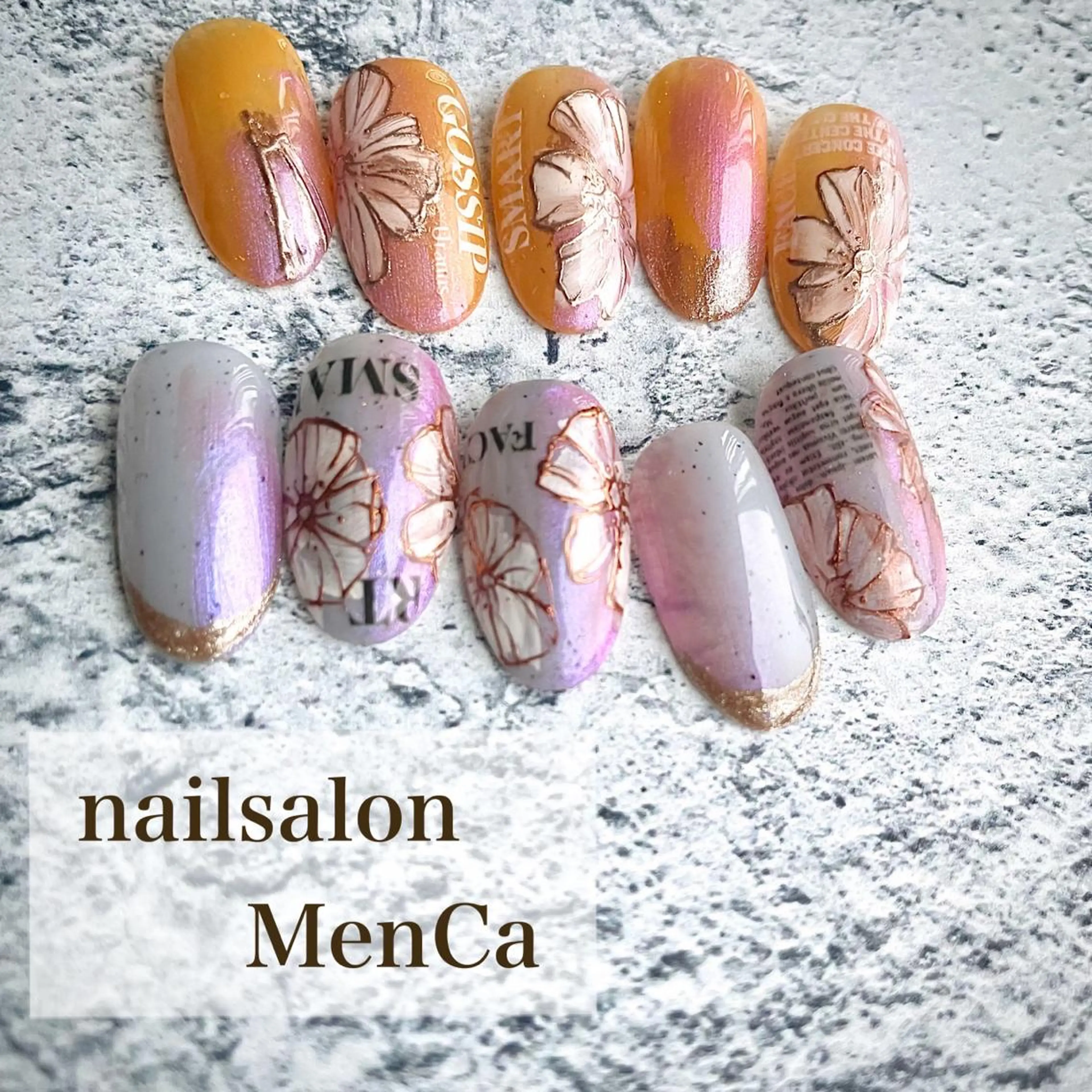 ネイル ハンドネイル 江崎 景子のネイルデザイン