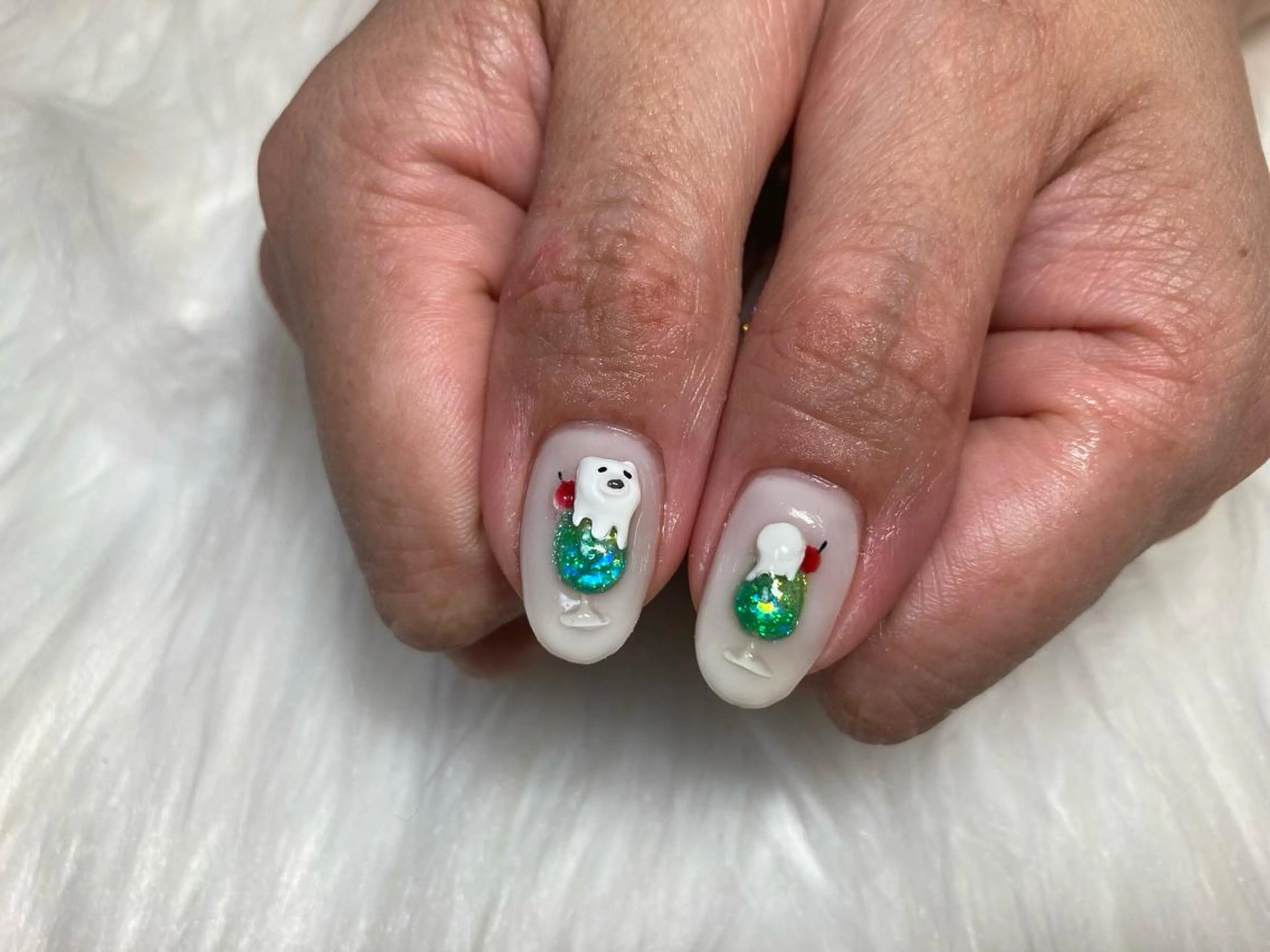 ミディアム ネイル nail yukkoのネイルデザイン