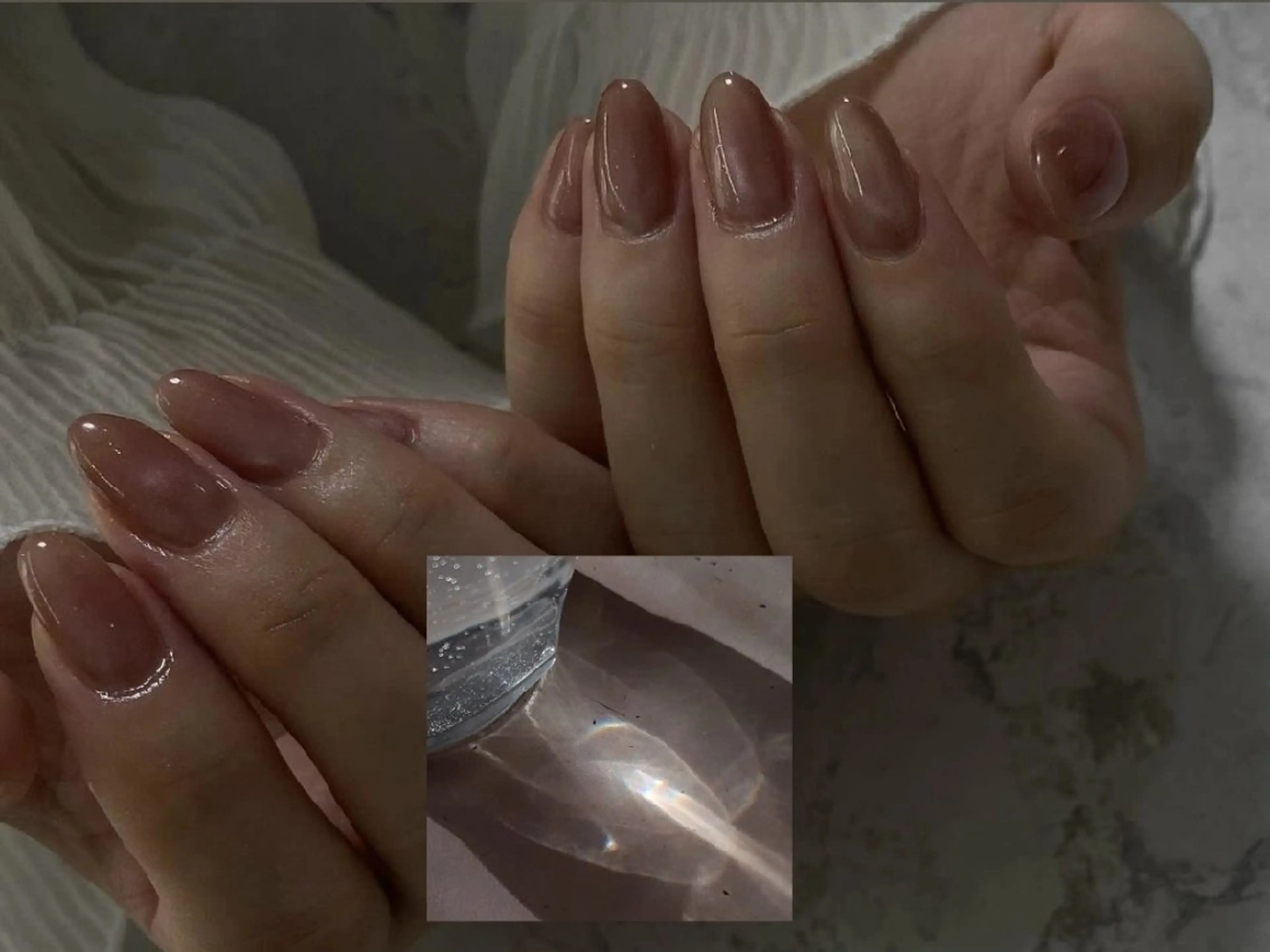 ネイル ジェルネイル マグネットネイル パラジェル ハンドネイル フットネイル milla. MAHOのネイルデザイン