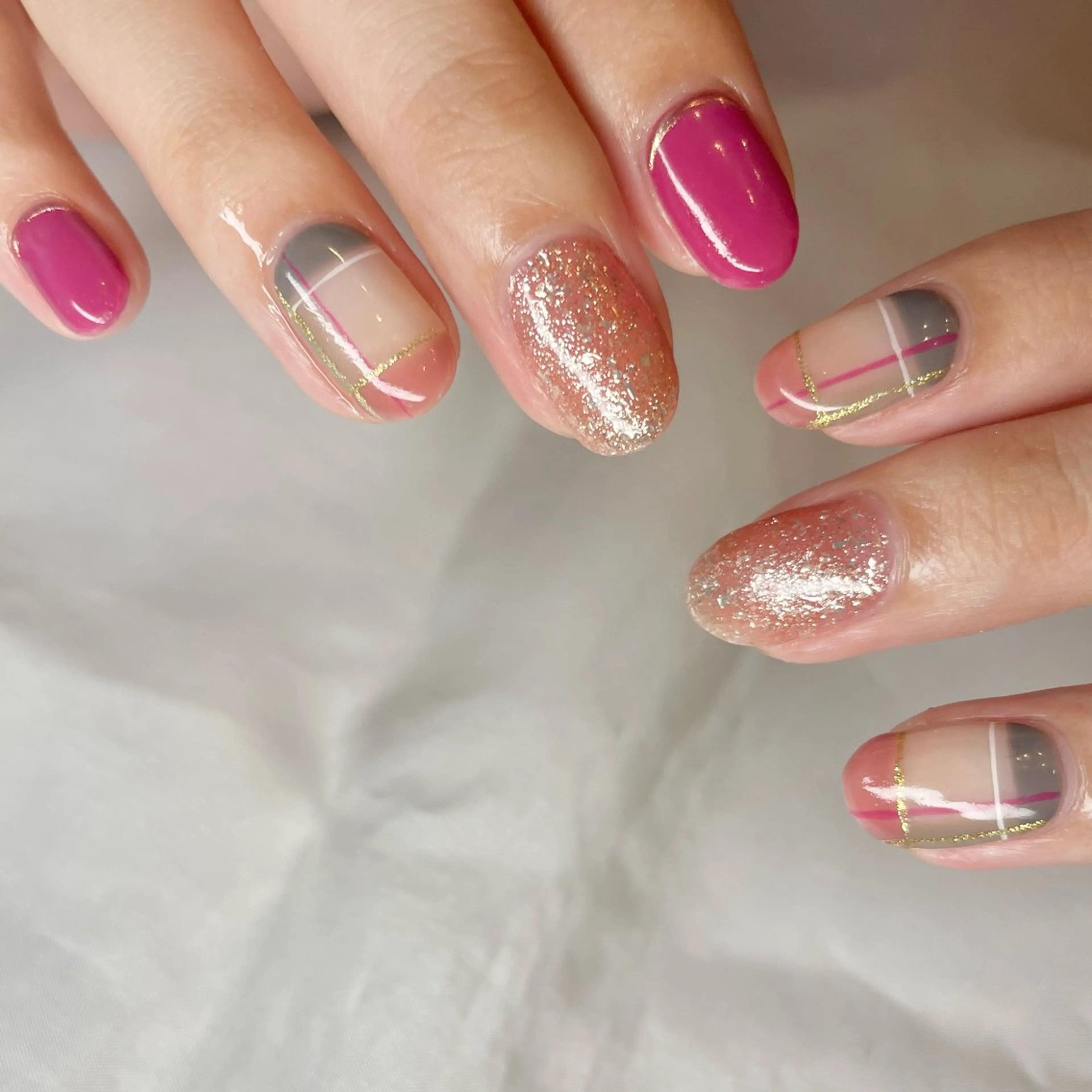 メンズ ネイル ハンドネイル ハンドケア nail&eye Aoのマツエク・マツパデザイン