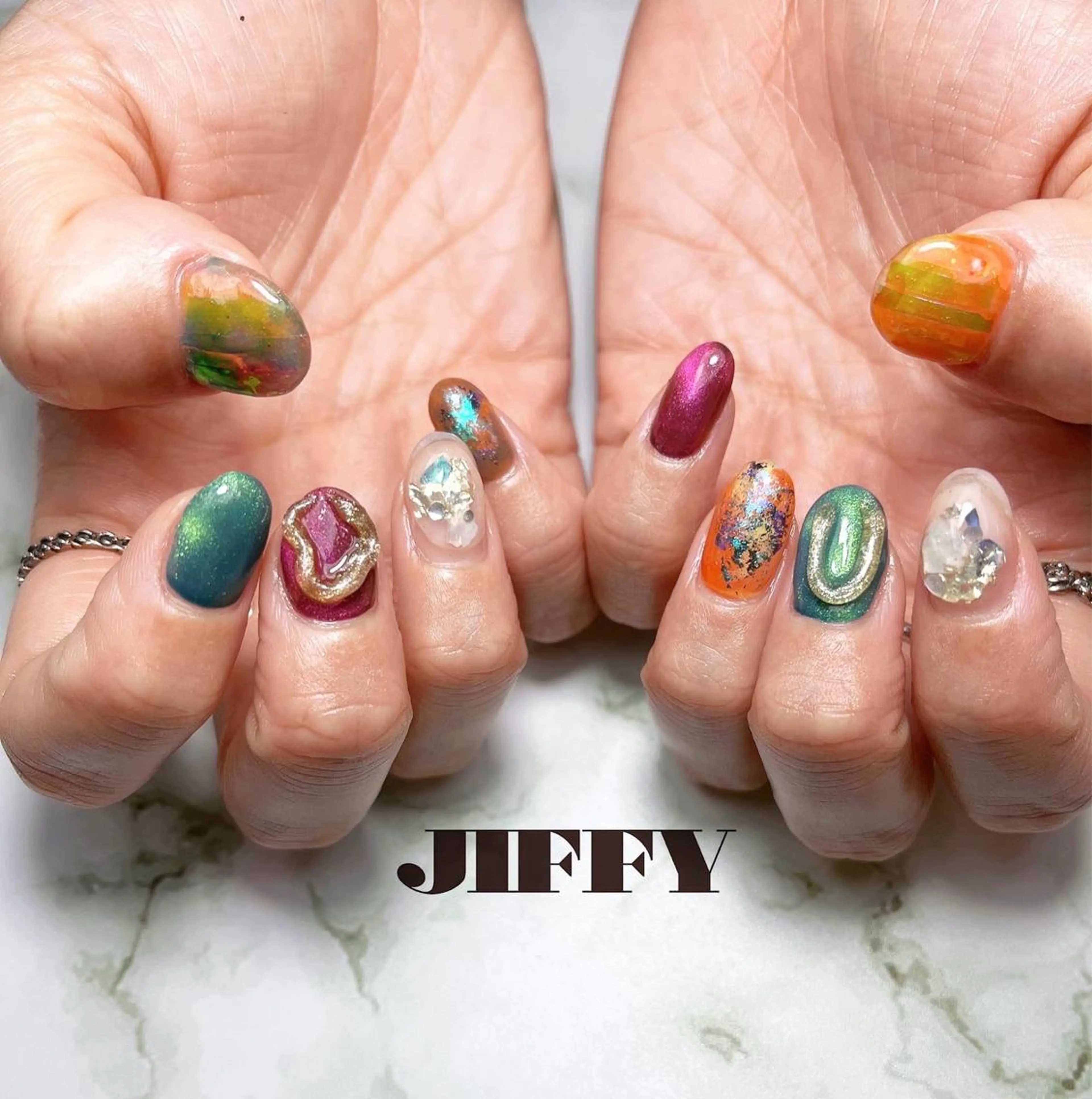 ネイル ニュアンスネイル JIFFY所属・JIFFY nailstudioのネイルデザイン