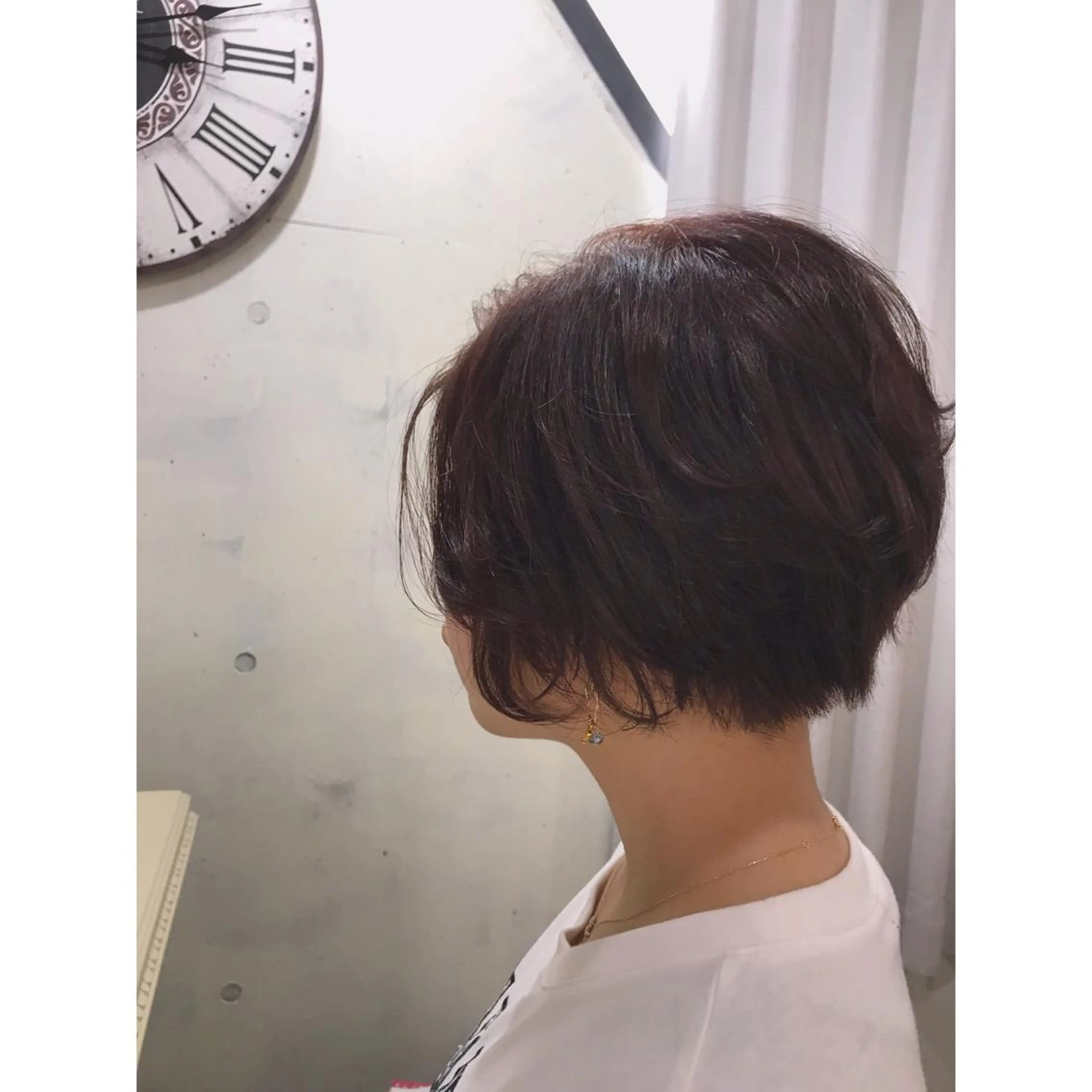 ショート カラー ヘアアレンジ ショートボブ ボブ ショートヘア corona hairdesign KAZUE MAEDA所属・マエダ カズエ🫶 coronahairのヘアスタイル