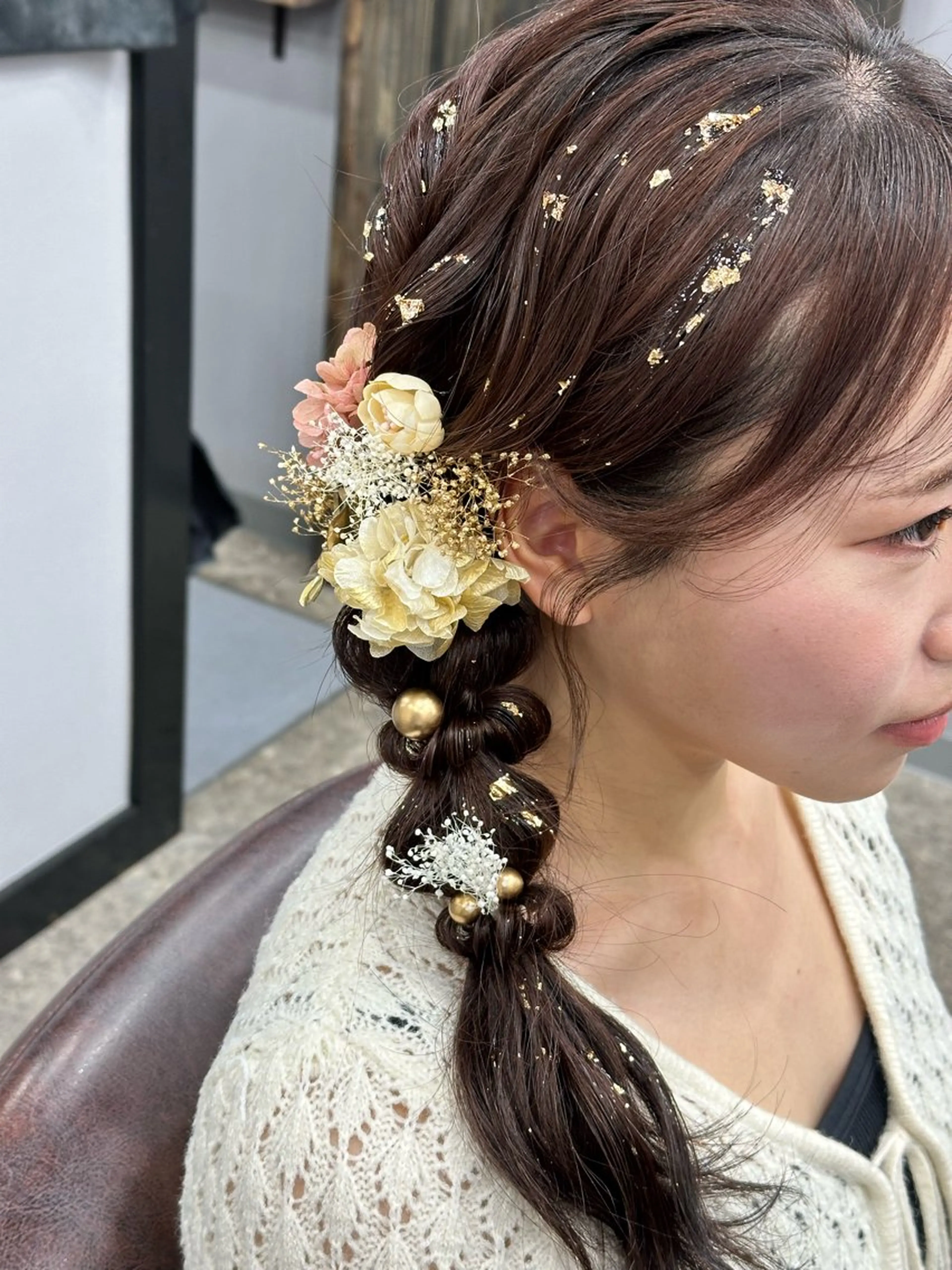 セミロング 卒業式のヘアスタイル 韓国風ヘア その他 韓国メイクサロン YUKINA東京のその他イメージ