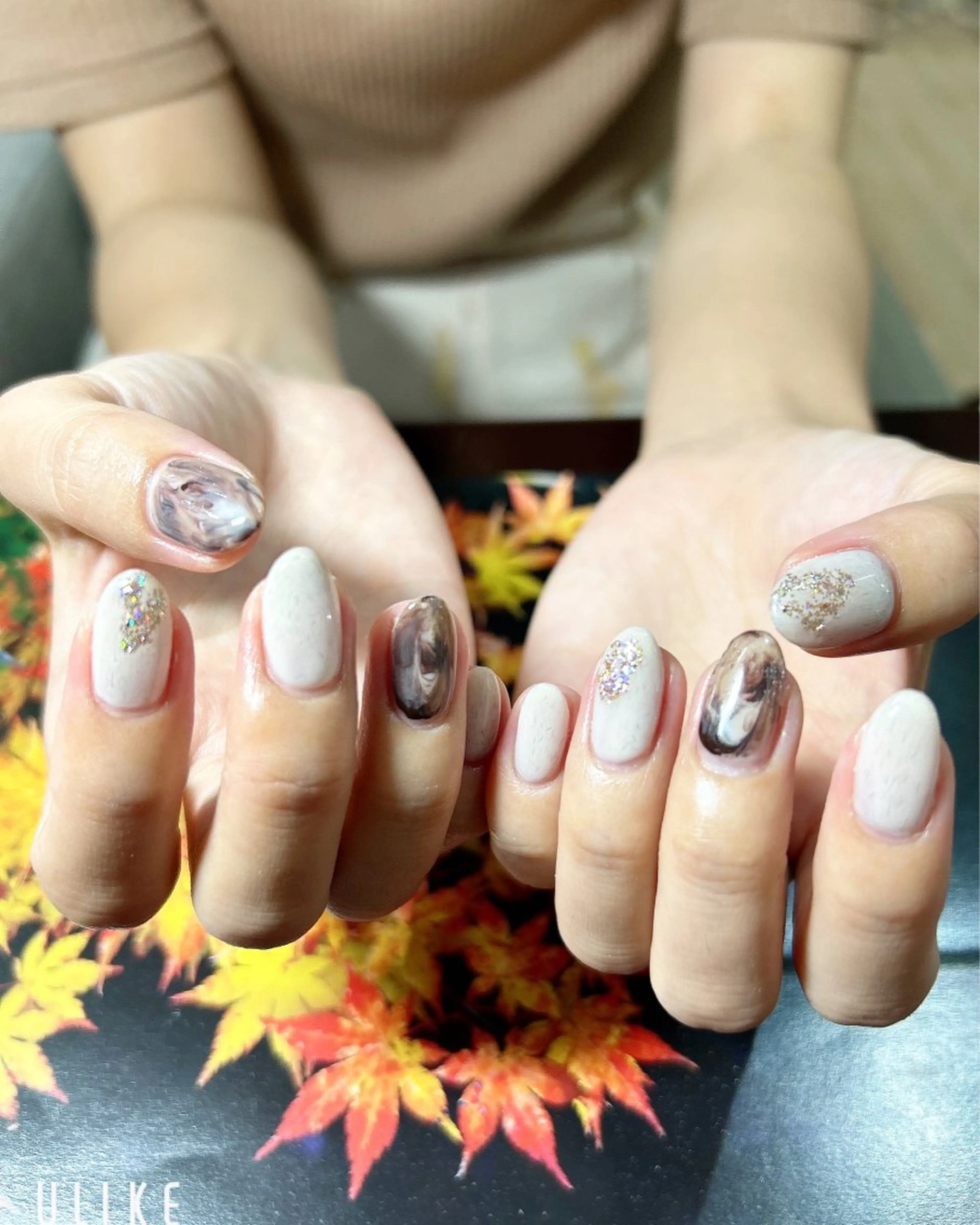 ネイル ニュアンスネイル ハンドネイル 吉野✨ ネイルデザイナー✨のネイルデザイン