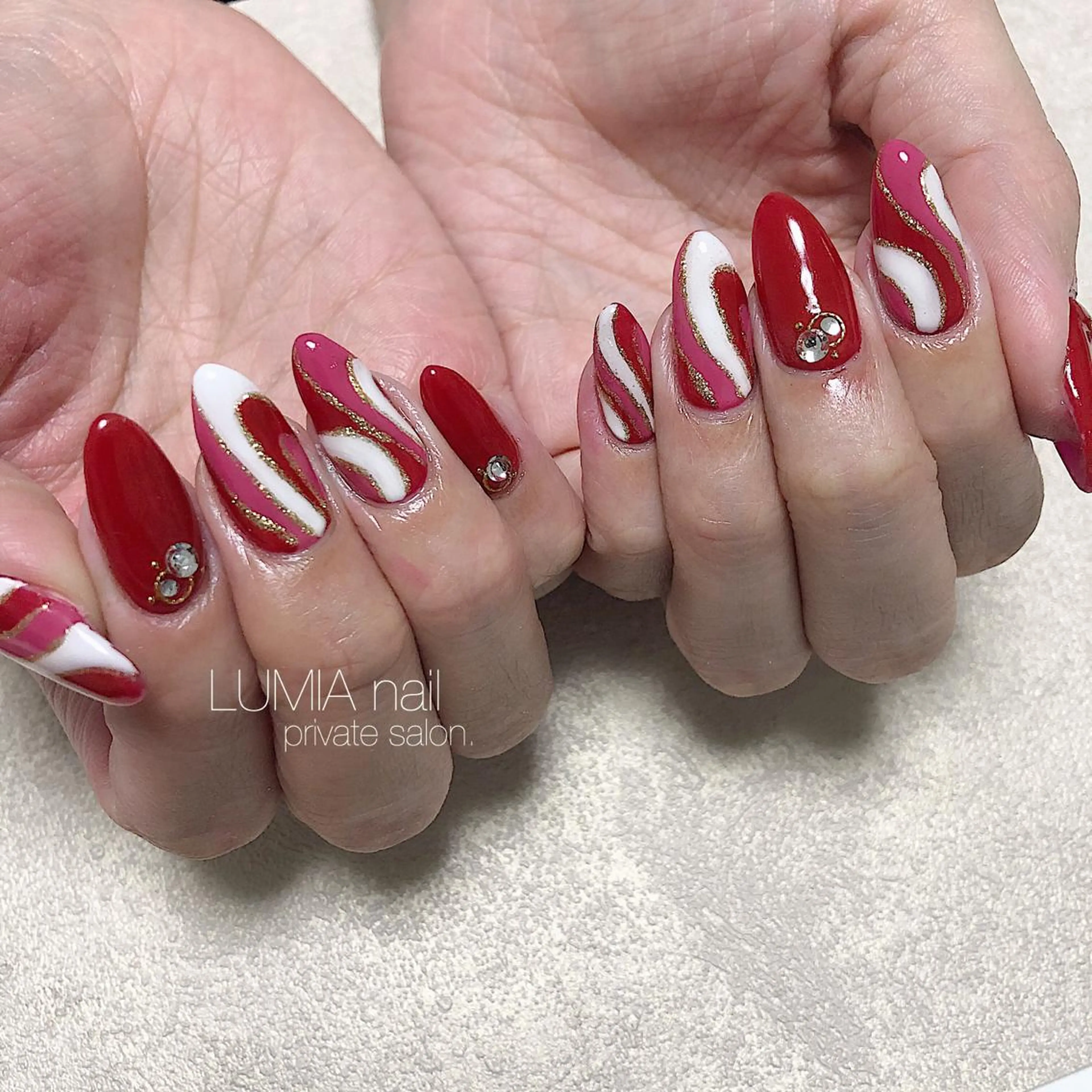 ネイル nail&eyelash Rine所属・Rine 放出 (リネ)のネイルデザイン