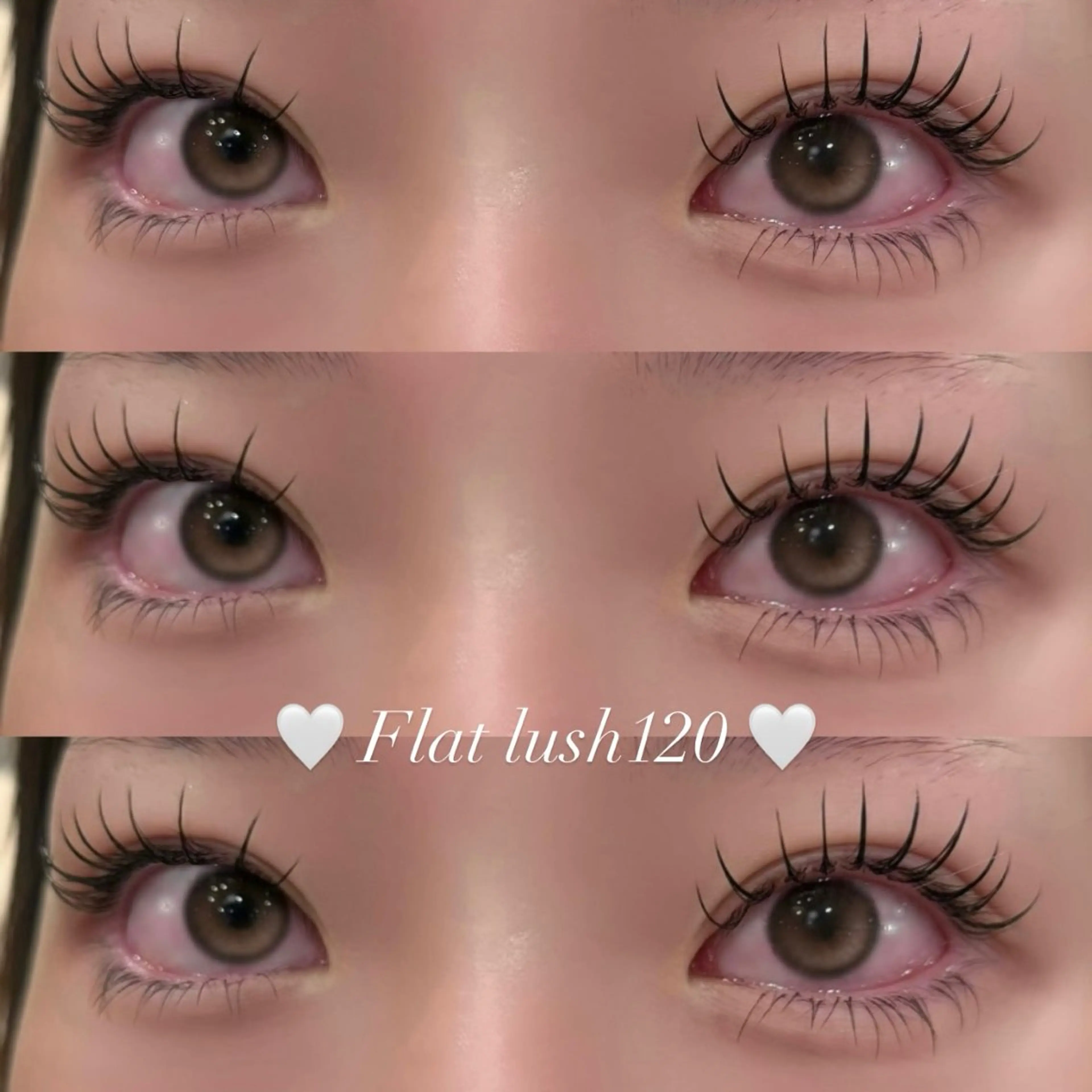 マツエク・マツパ フラットラッシュ OLIVIA GINZA高畠のマツエク・マツパデザイン