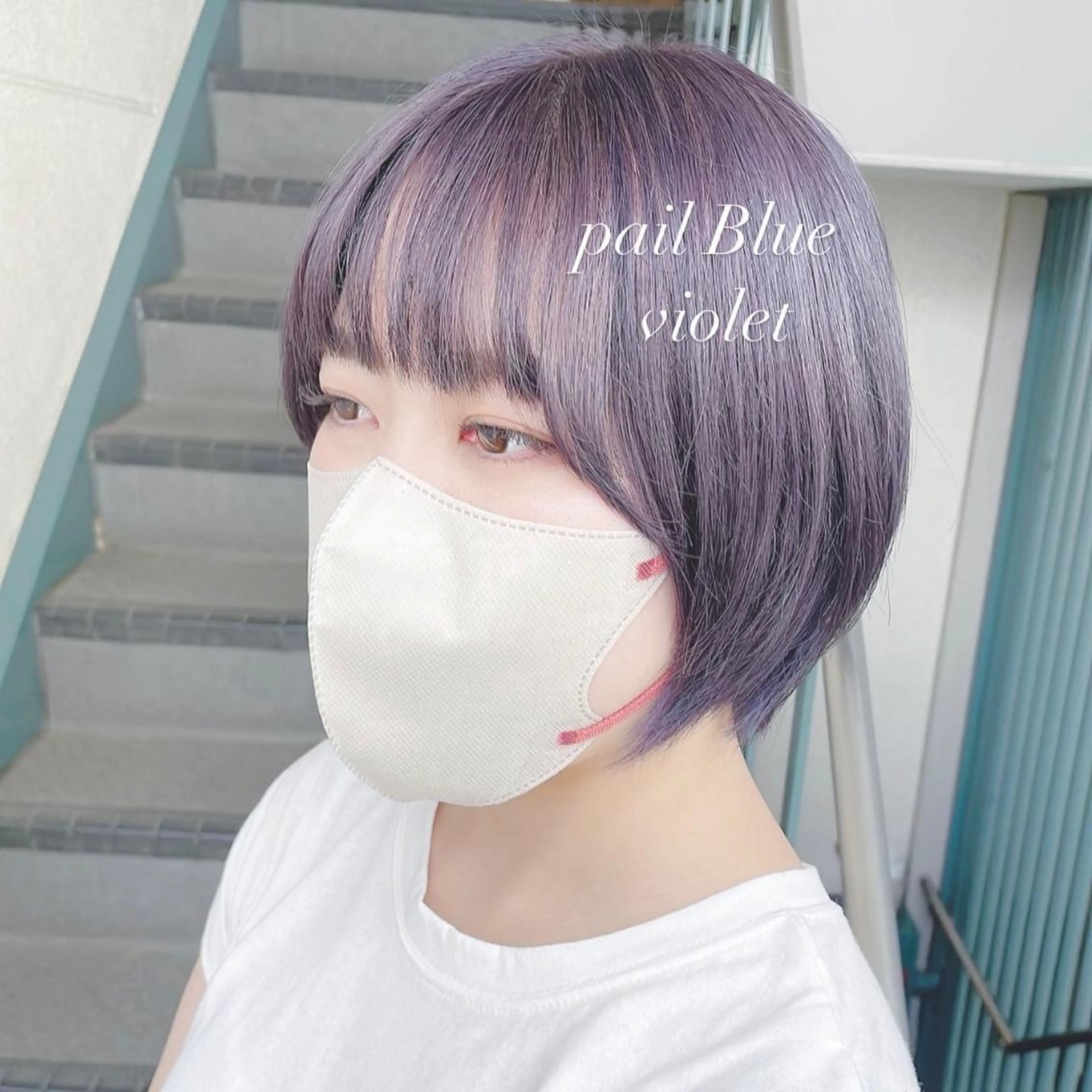 ミディアム ヘアカラー トリートメント ヘアセット merci JUNKIのヘアスタイル