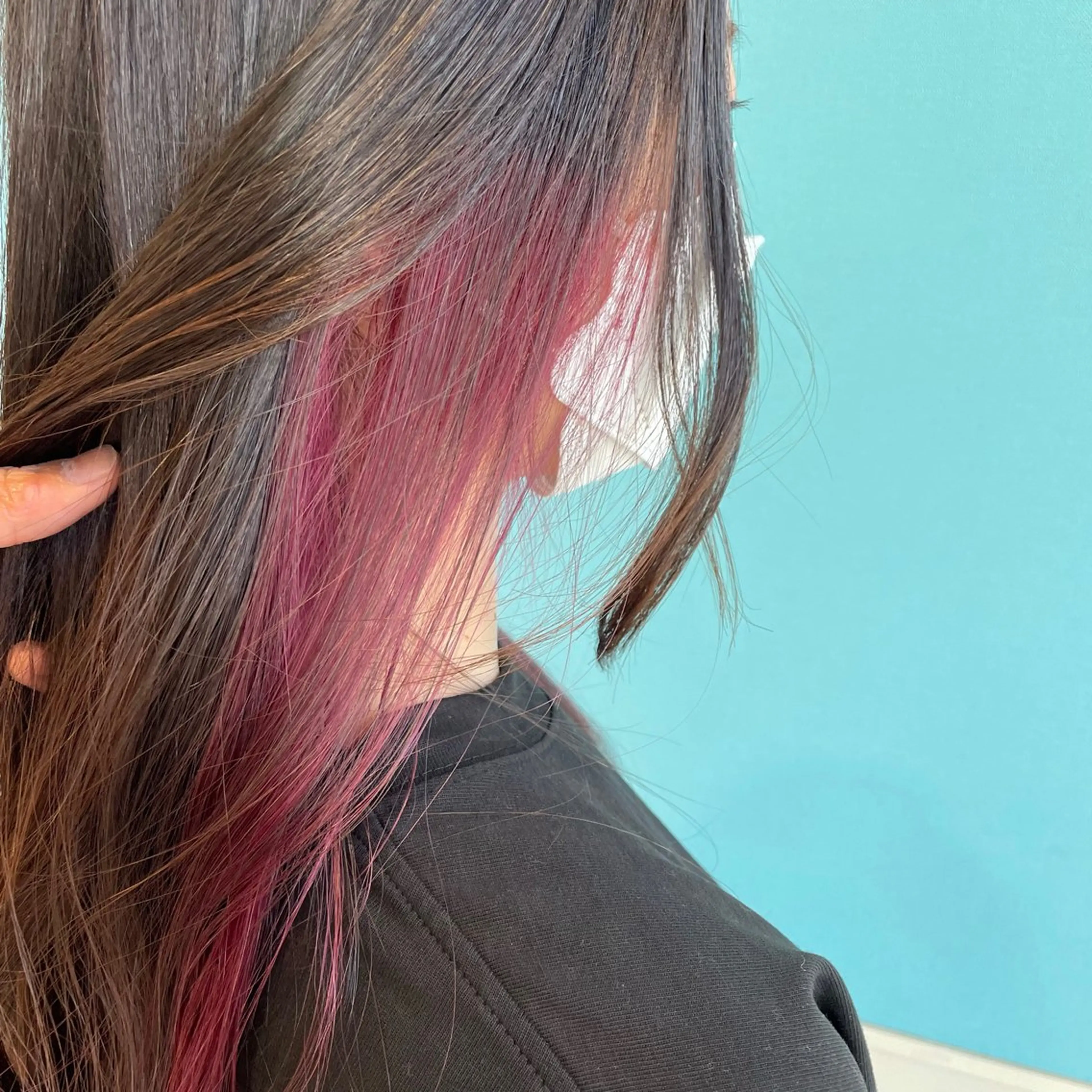 ロング カット ヘアカラー トリートメント 日置 大智のヘアスタイル