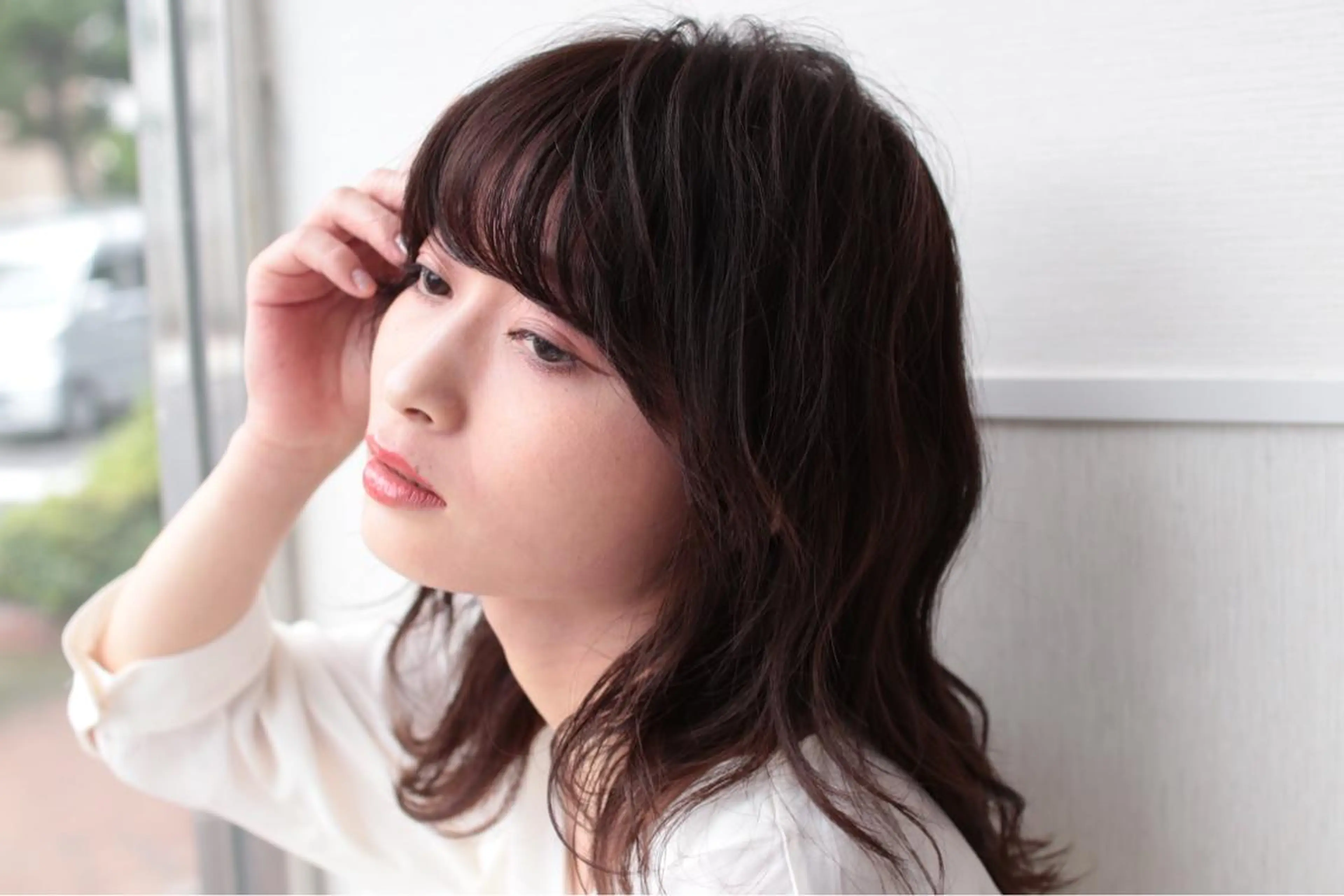 ミディアム カラー ヘアカラー トリートメント REM 阿佐ヶ谷所属・REM【阿佐ヶ谷】 MEGUのヘアスタイル