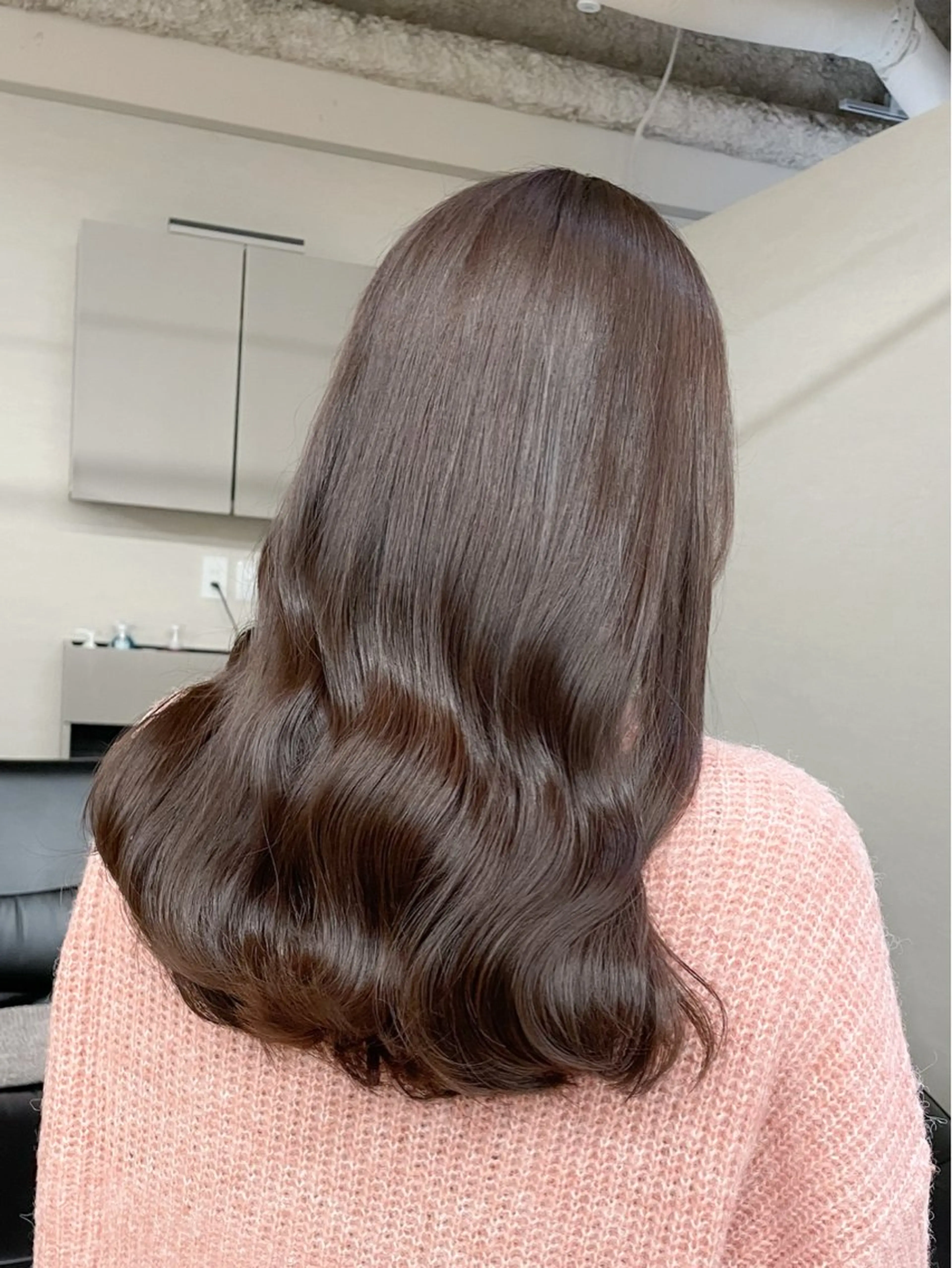 カラー ブラウンカラー カット ヘアカラー 辺見 葵のヘアスタイル