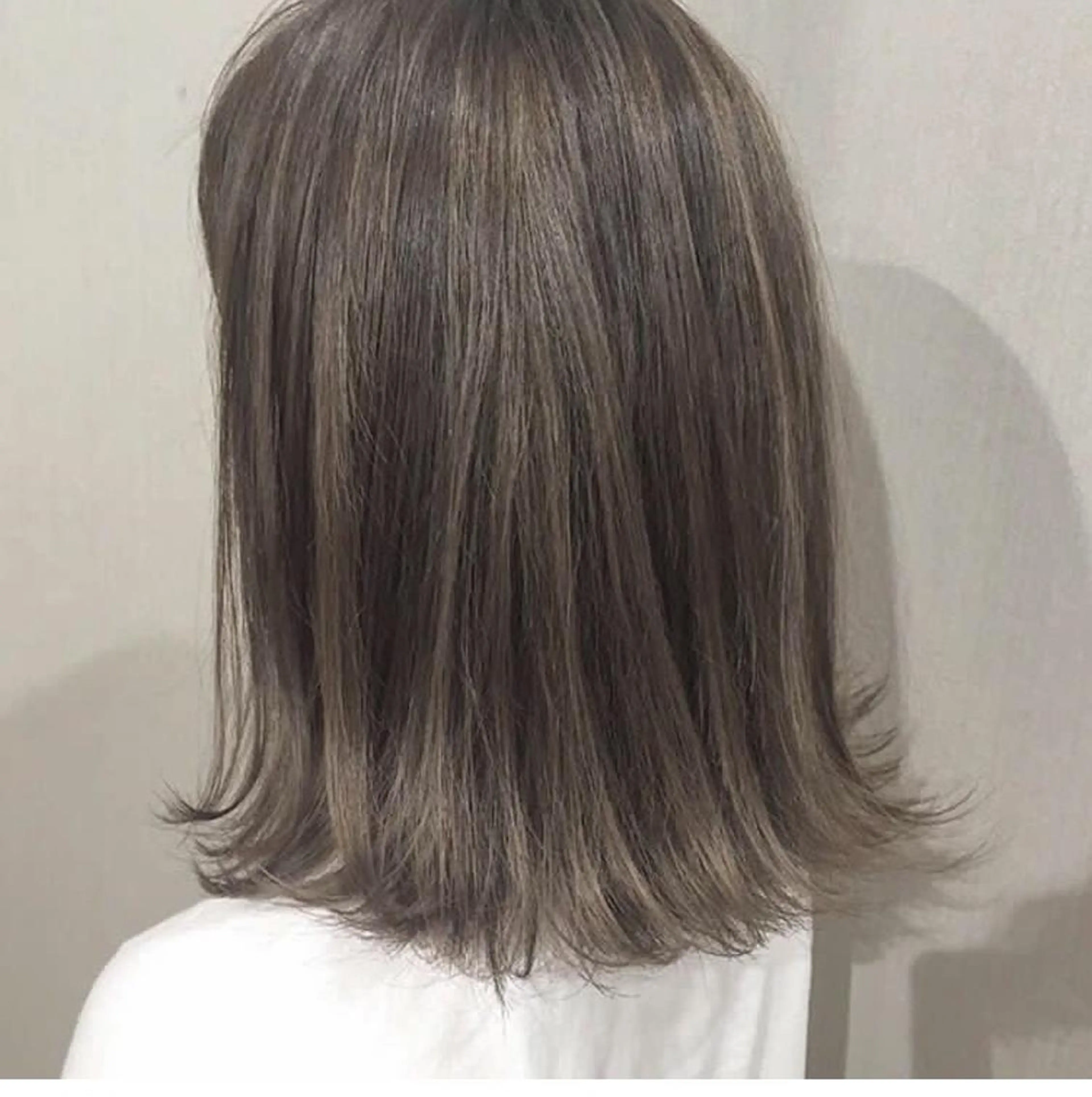 ミディアム カラー ヘアアレンジ ハイライトカラー ハイライト Nyne所属・🍀失敗しない 縮毛矯正熊谷竜馬🍀のヘアスタイル