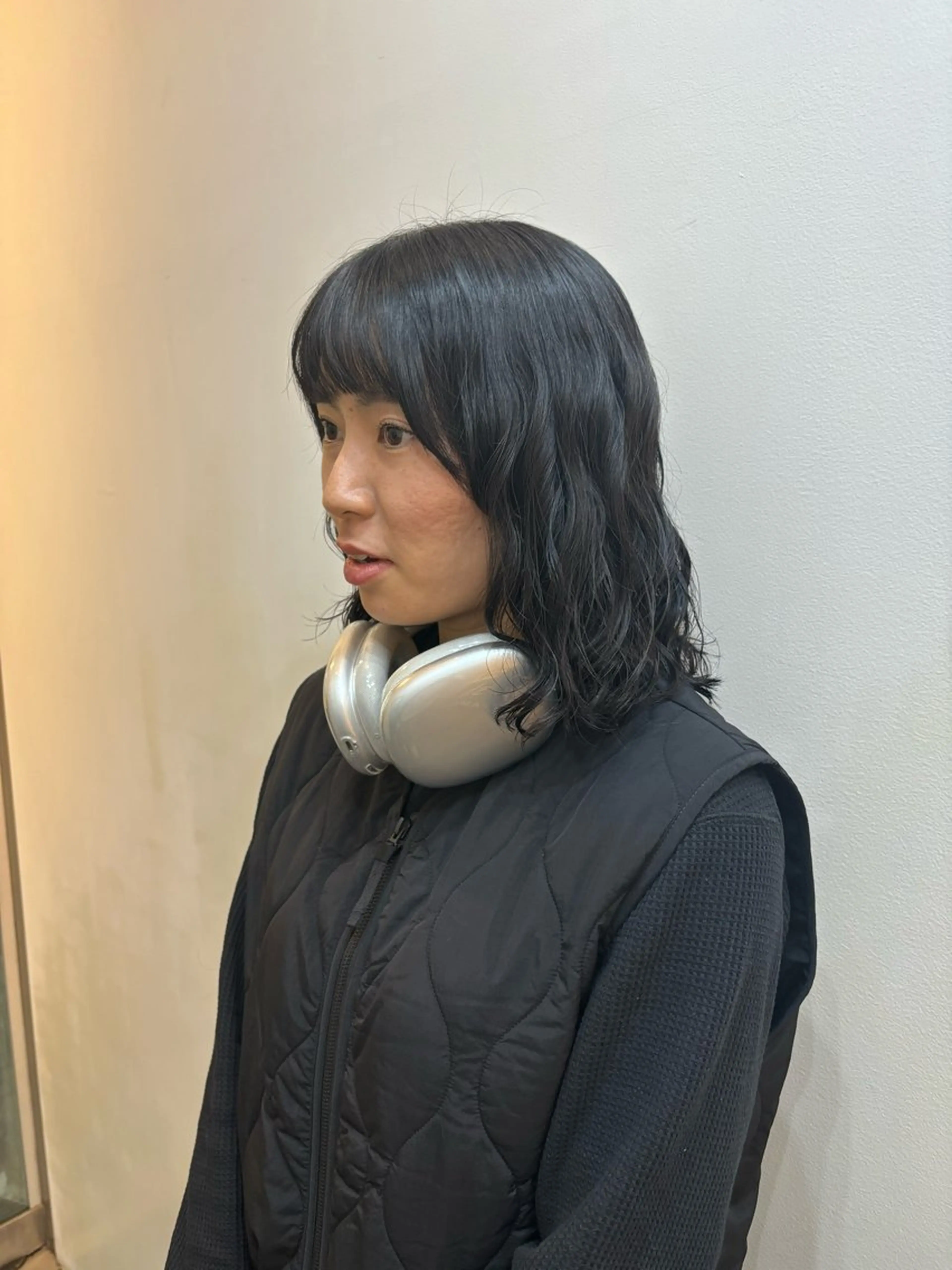 ミディアム パーマ おしゃれパーマ /サトシ🌀のヘアスタイル