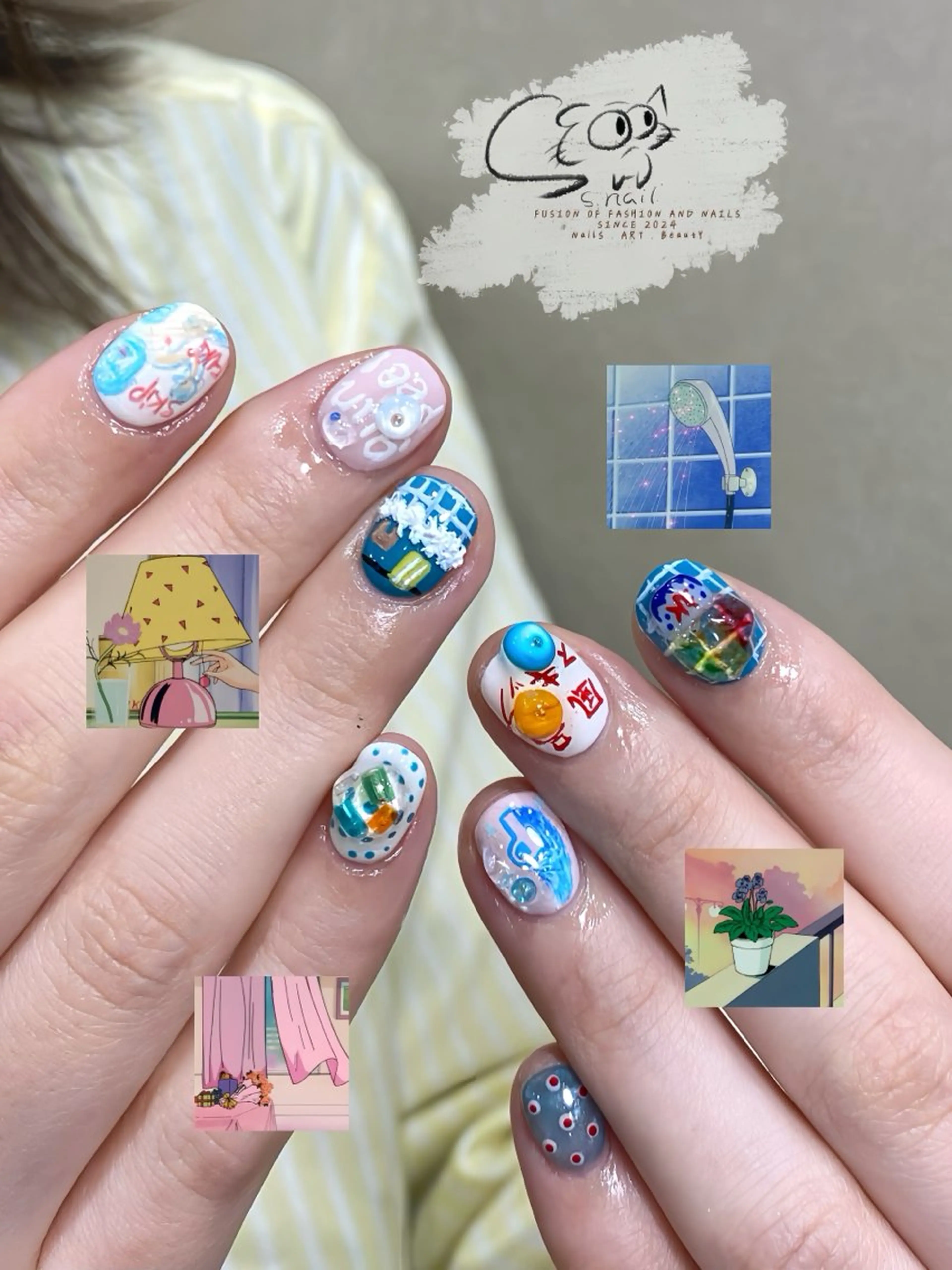 ネイル アートネイル チークネイル フレンチネイル グラデーション マグネットネイル ハンドネイル S.nail所属・S.nail _のネイルデザイン
