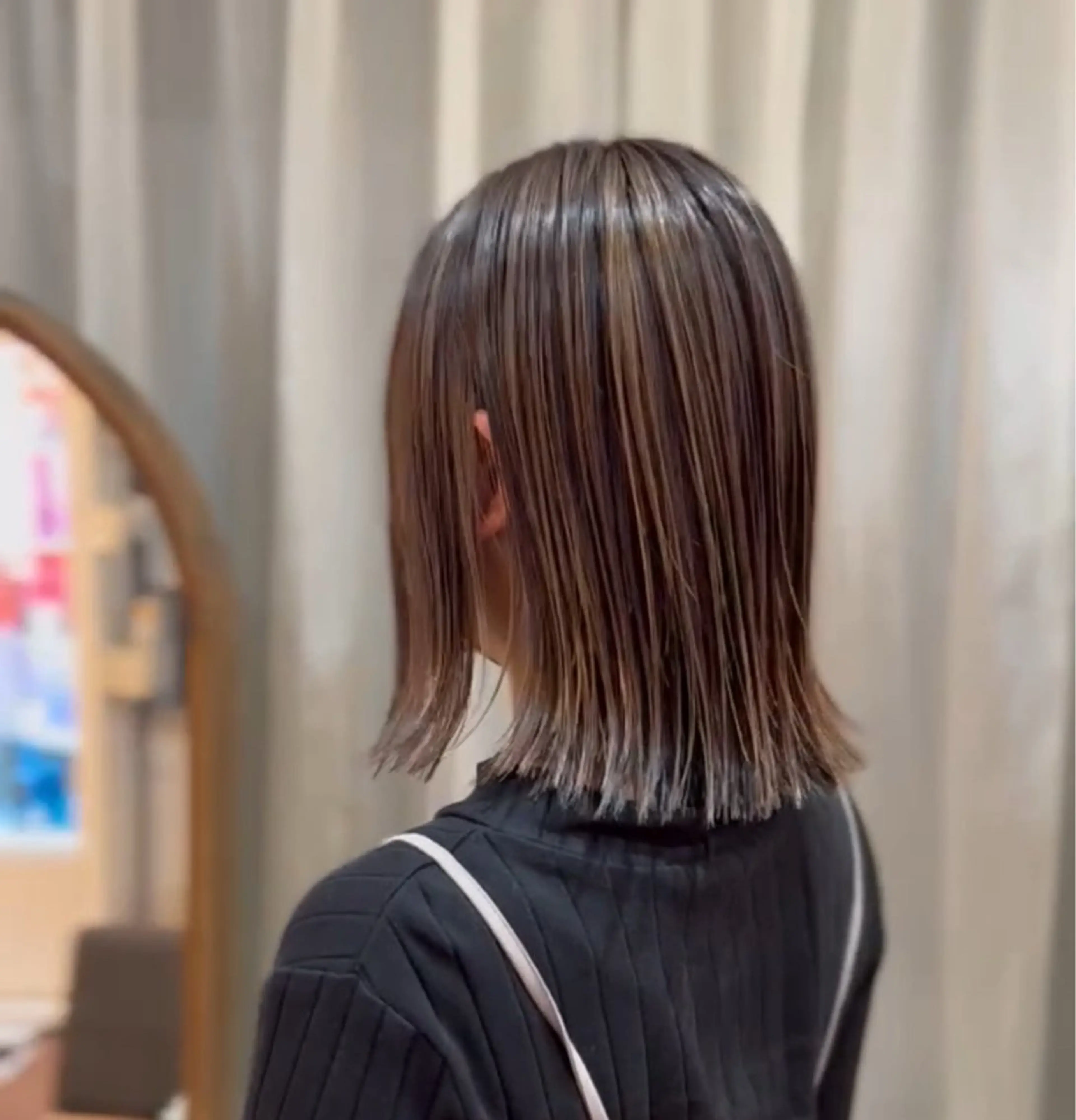 セミロング カット ヘアカラー 髪質改善/透明感艶 カラー/💎まな💎のヘアスタイル