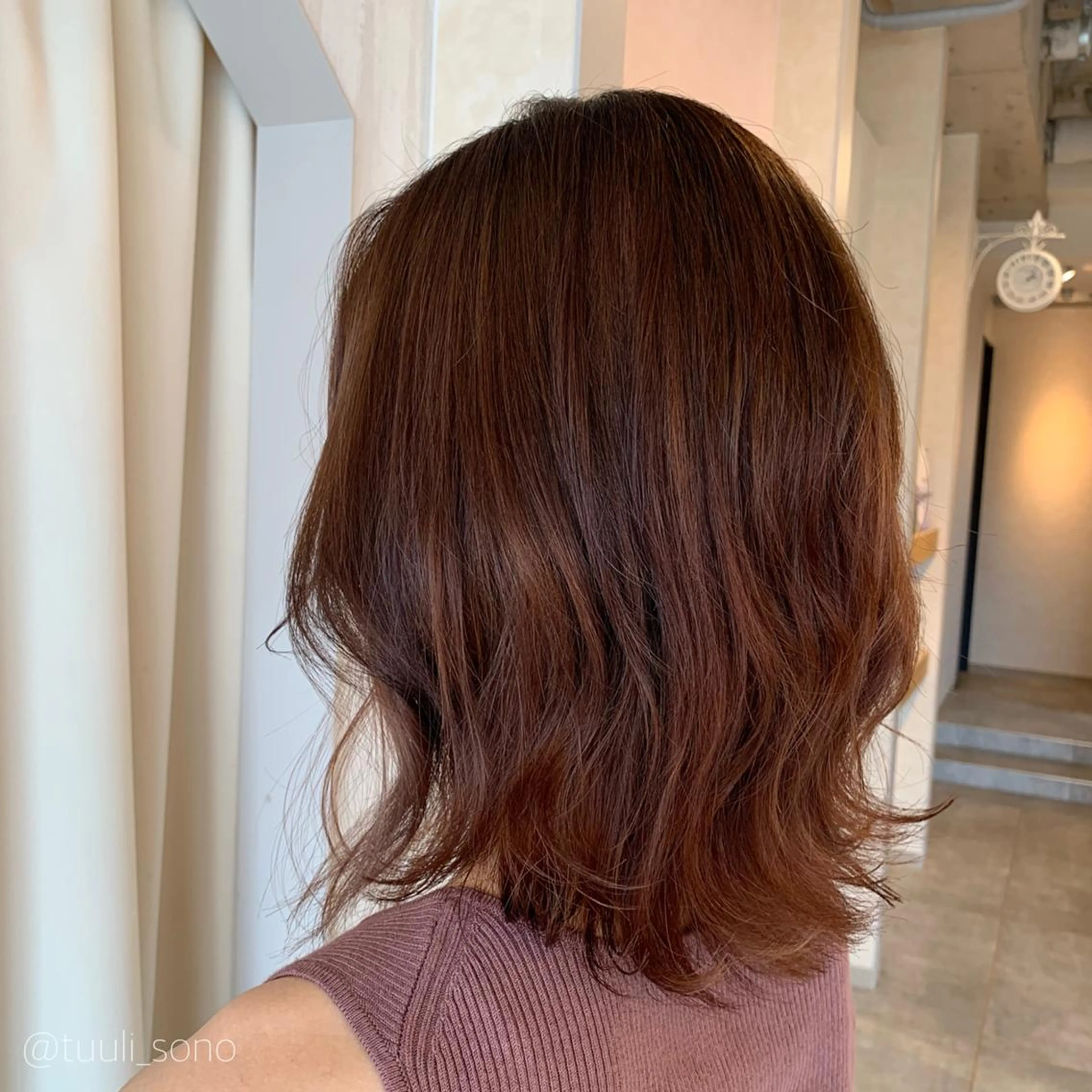 ミディアム 美容室tuuli 大名店所属・tuuli トゥーリのヘアスタイル