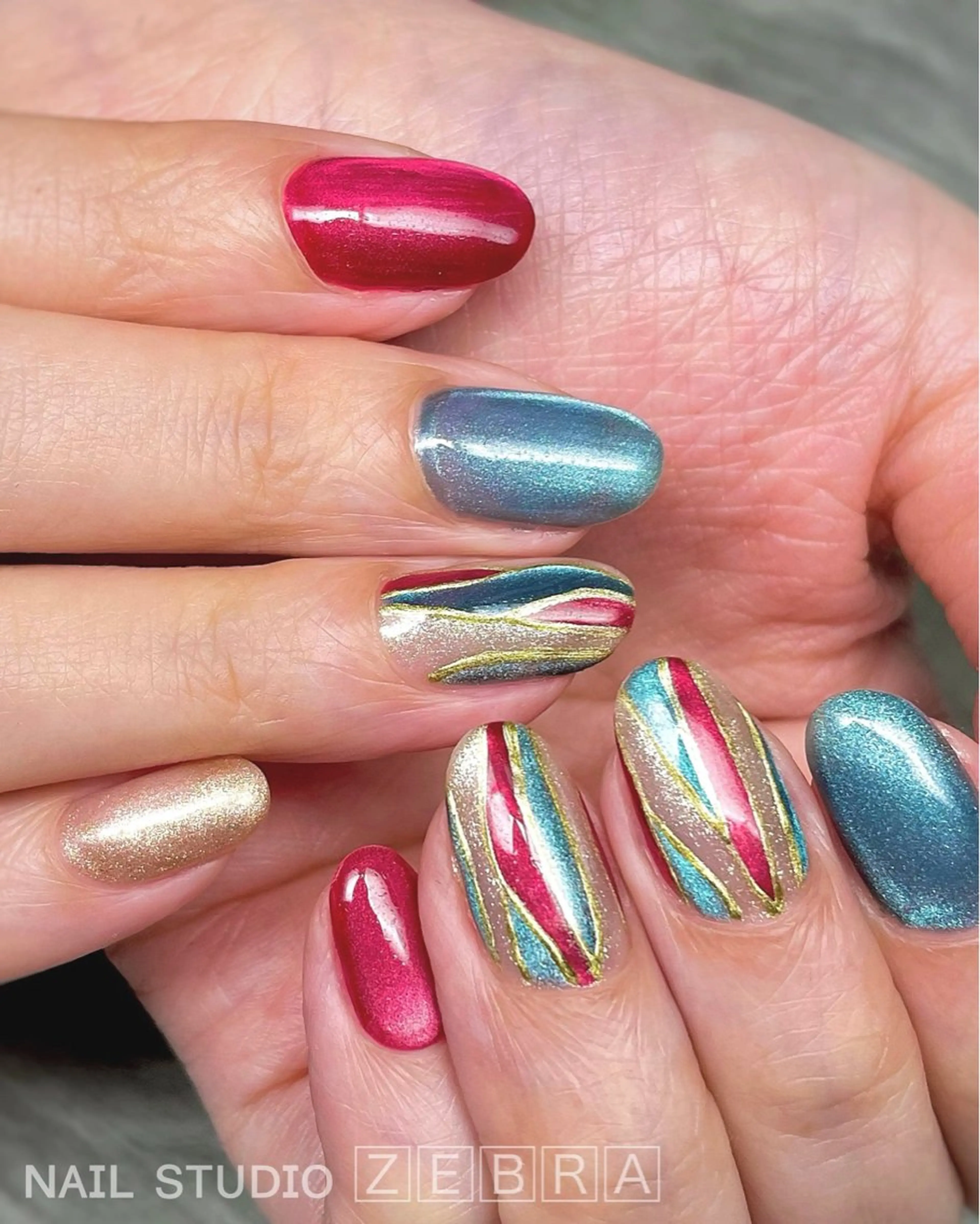 ネイル ハンドネイル Nail Studio Zebra所属・HINATA - ZEBRAのネイルデザイン