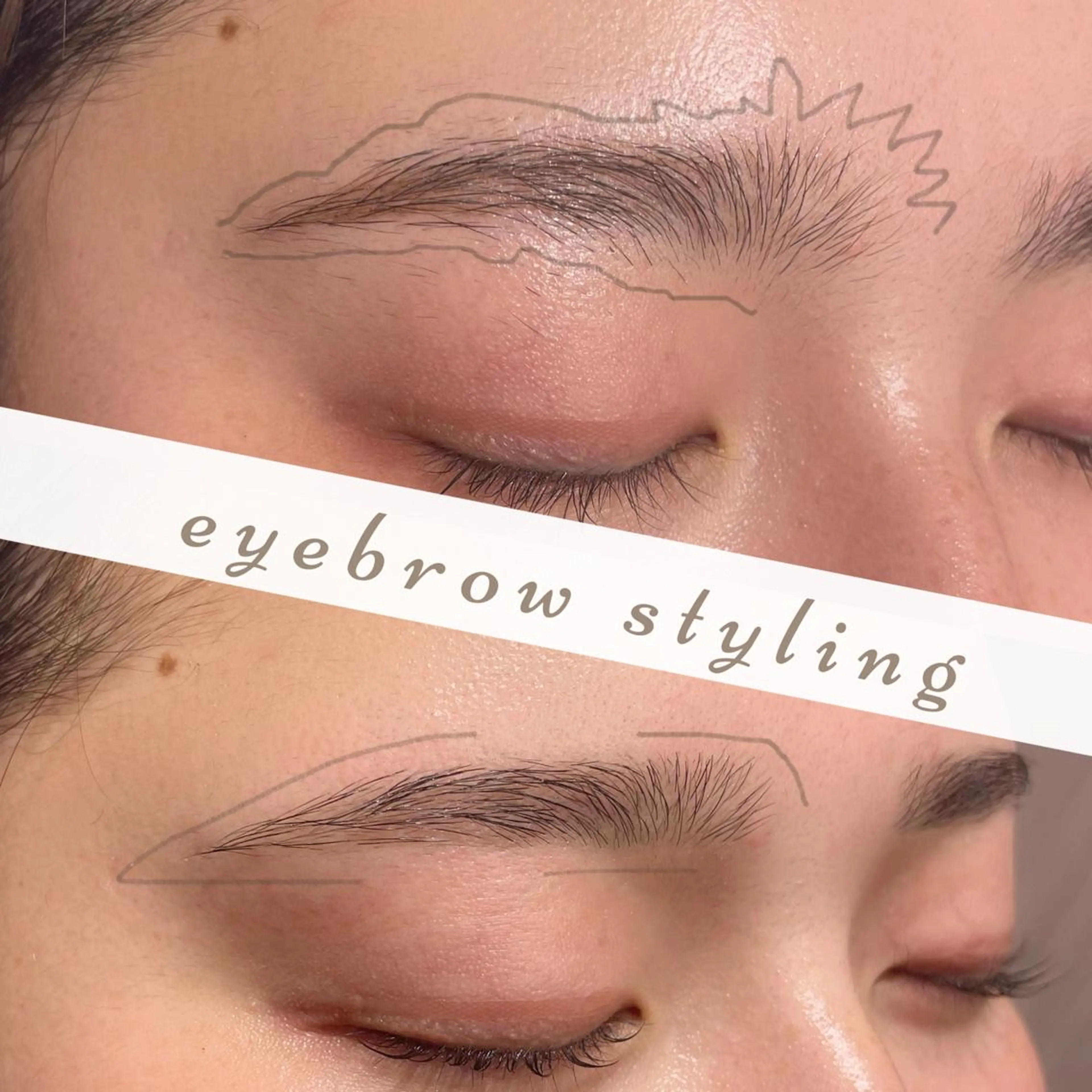 ▶︎▷アイブロウスタイリング(wax脱毛付き)の写真