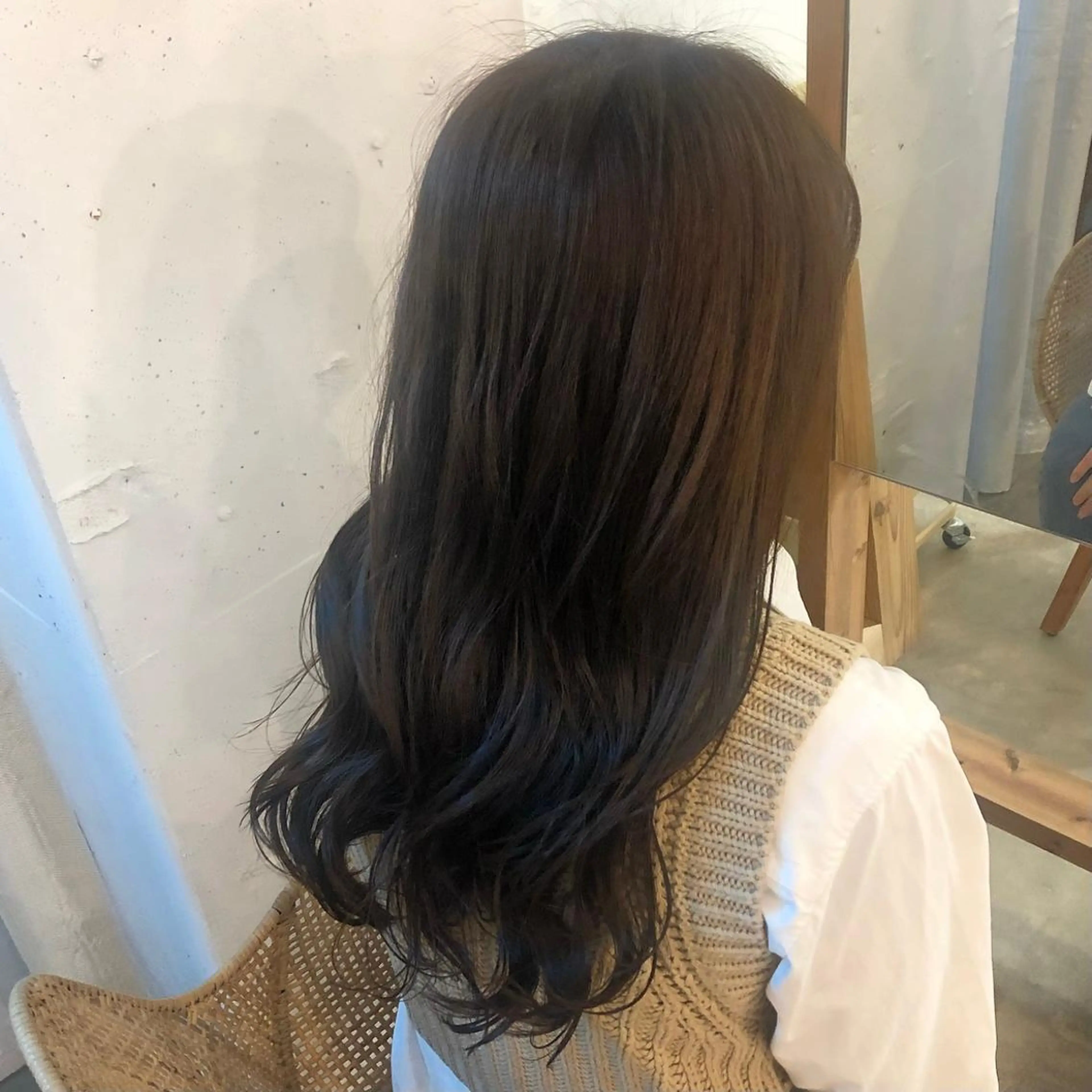 ロング カラー 原田 彩花のヘアスタイル