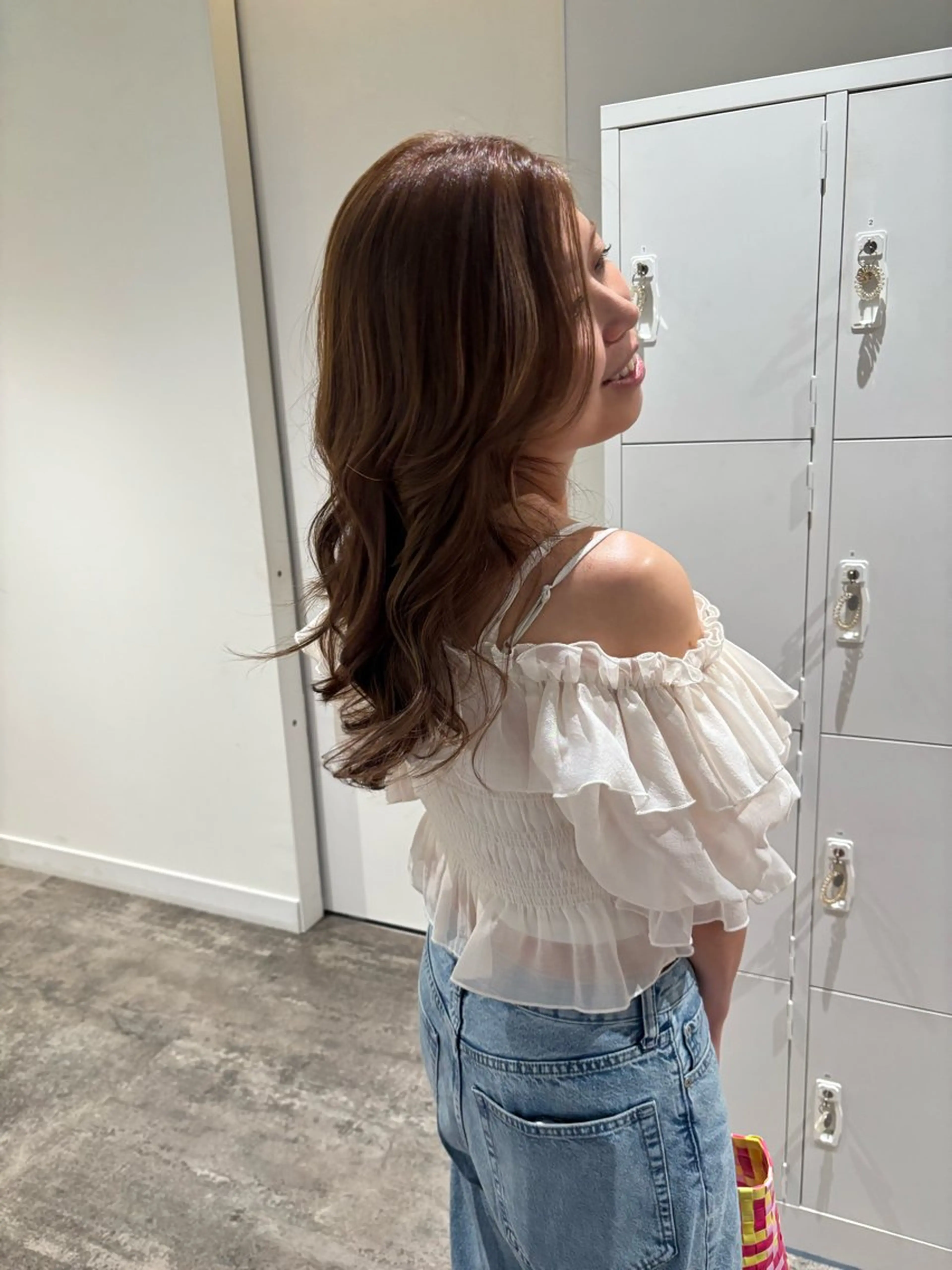 ロング カラー ブリーチ ハイライトカラー ブリーチなしカラー ハイライト カット ヘアカラー トリートメント ショート／ミニボブ マンツーマン/マユコのヘアスタイル