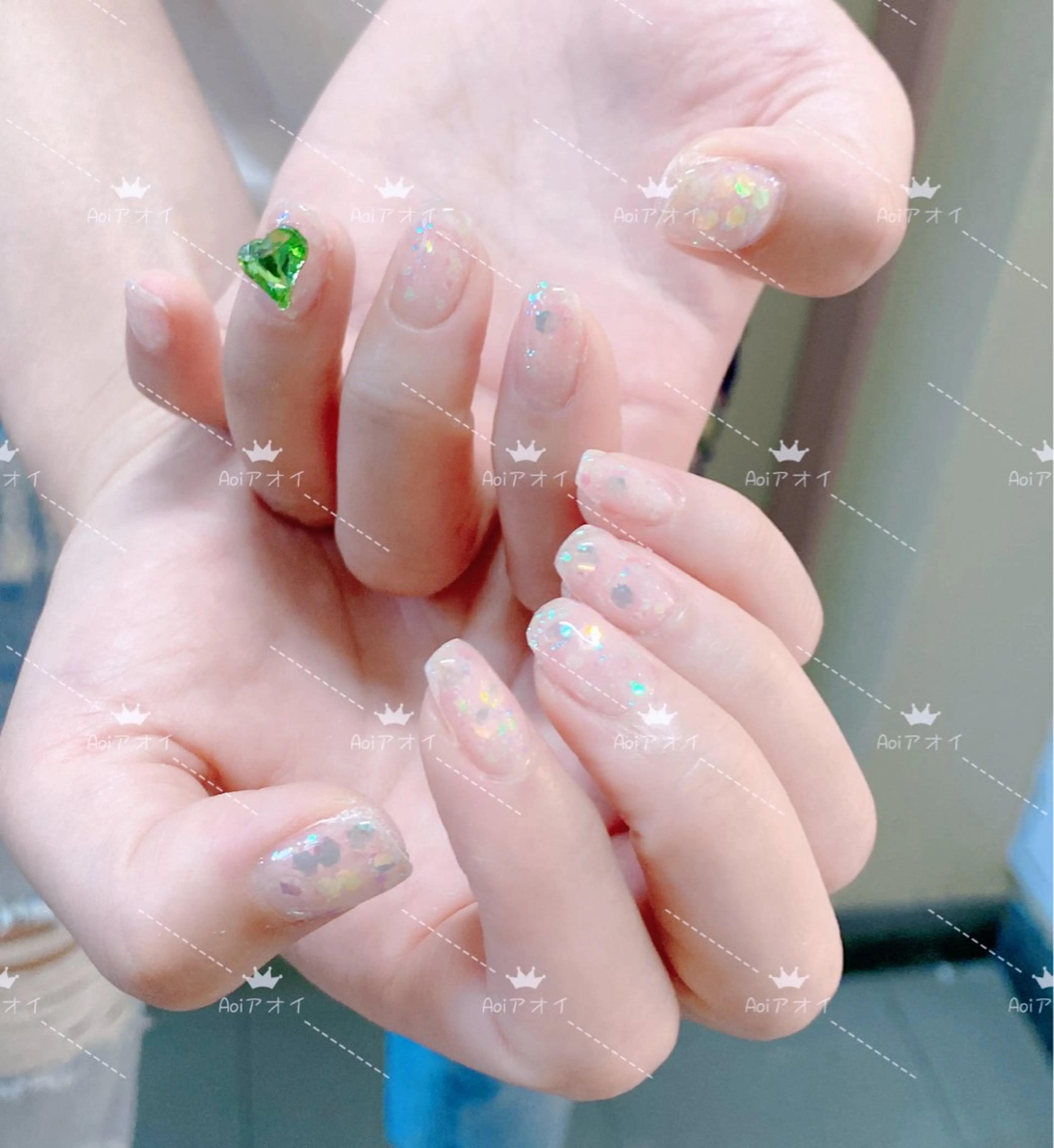 ネイル LEDアイラッシュ ∩_∩アオイのマツエク・マツパデザイン