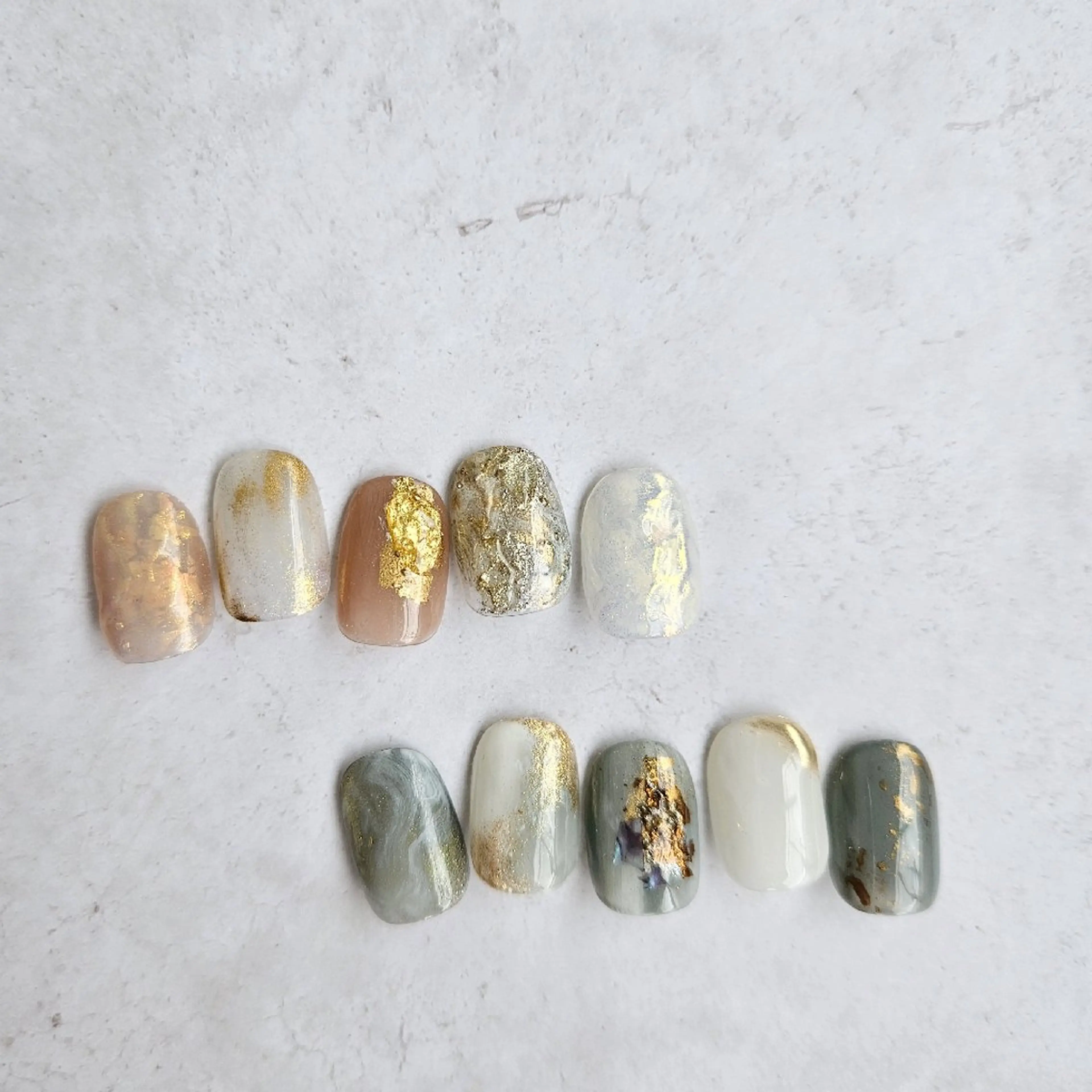 ネイル ジェルネイル ニュアンスネイル パラジェル ハンドネイル Nailsalon manoのネイルデザイン